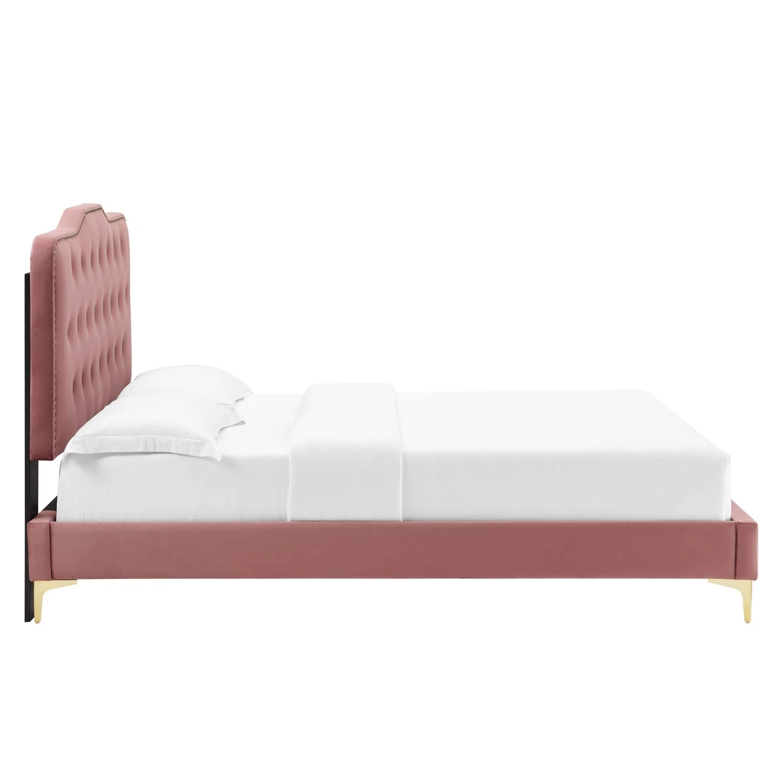 Amber Tufted Performance Velvet Twin Platform Bed By Modway - MOD-6778 - Image 25