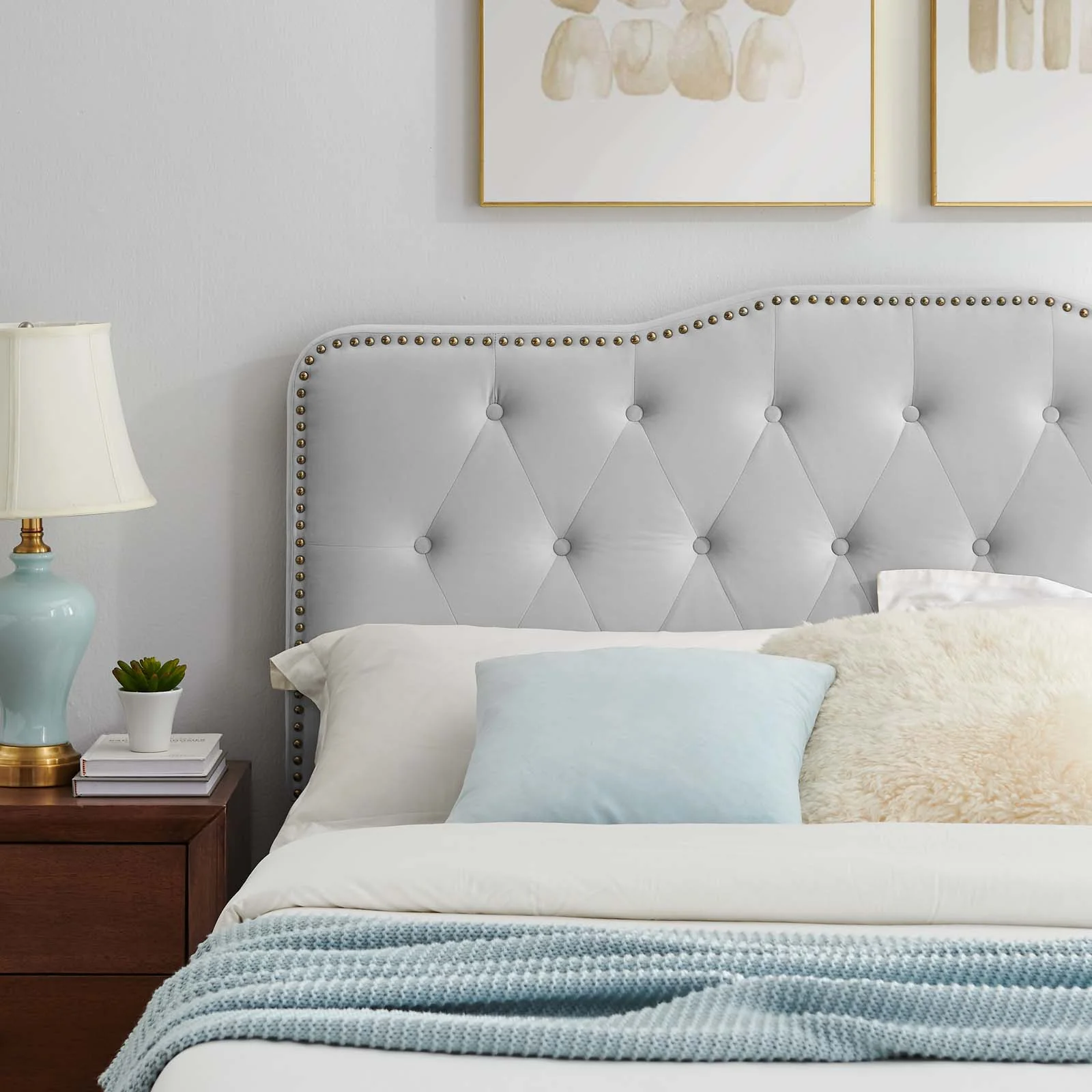 Amber Tufted Performance Velvet Twin Platform Bed By Modway - MOD-6778 - Image 32