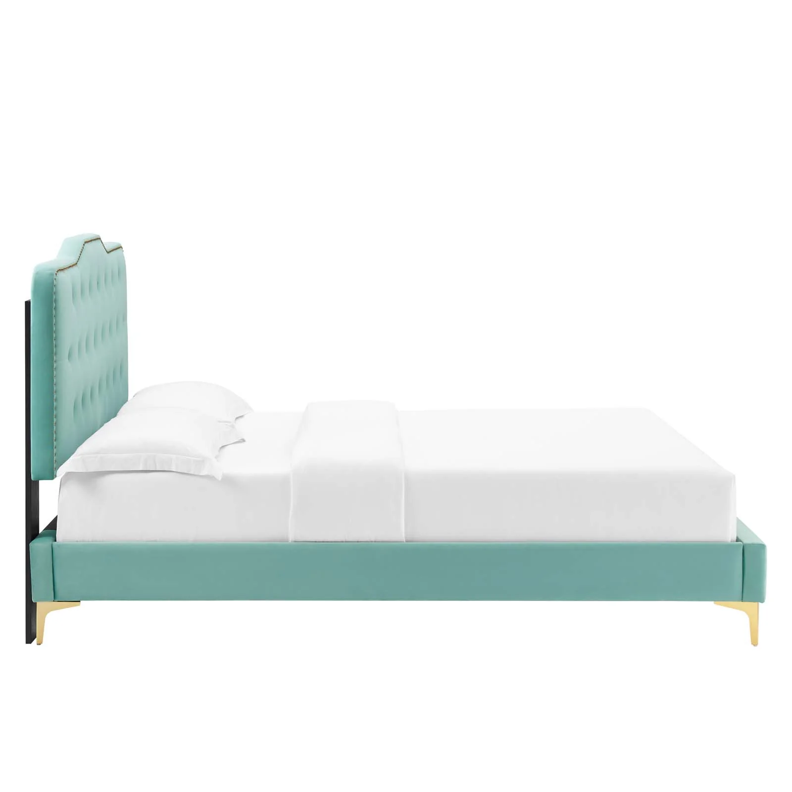 Amber Tufted Performance Velvet Twin Platform Bed By Modway - MOD-6778 - Image 55