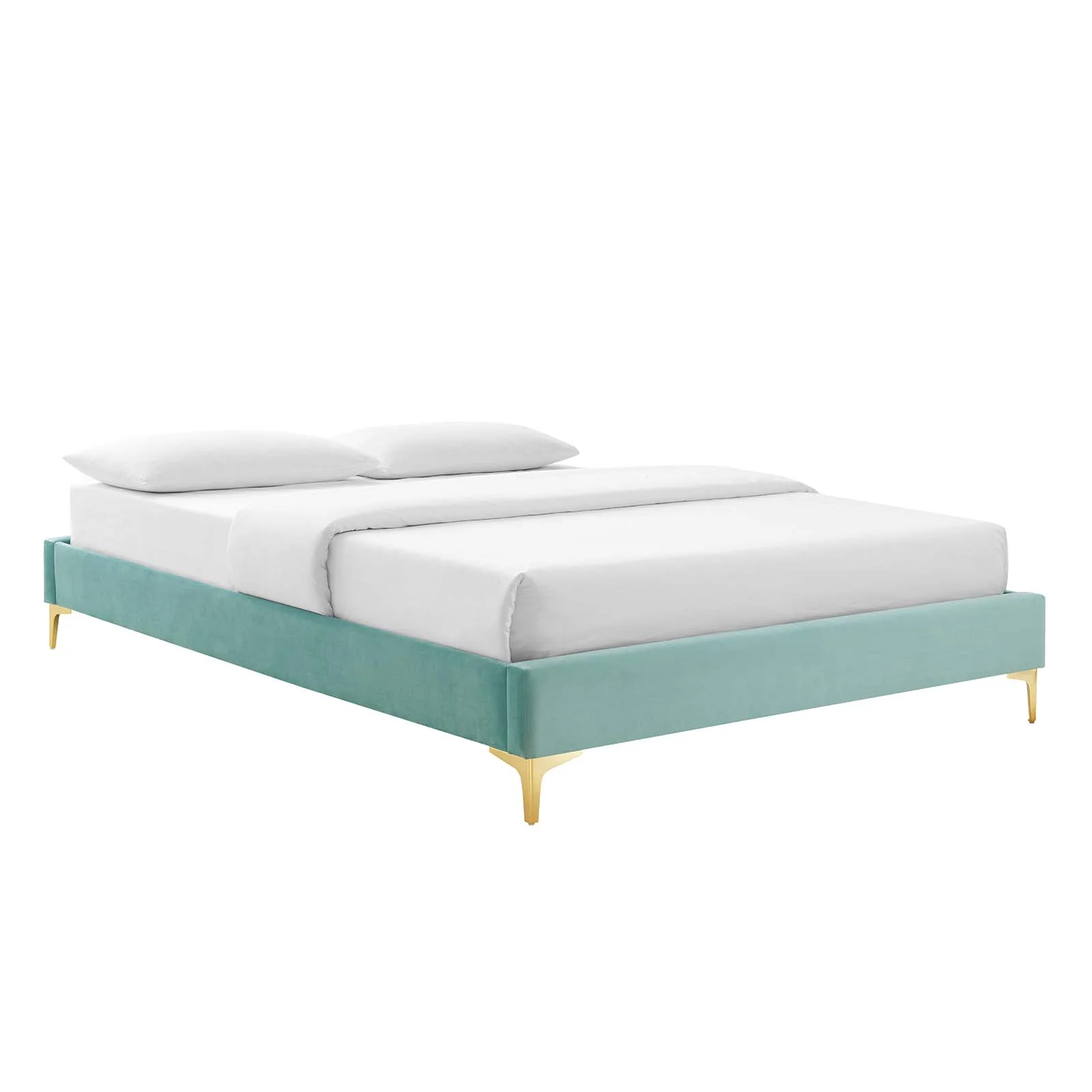 Amber Tufted Performance Velvet Twin Platform Bed By Modway - MOD-6778 - Image 56