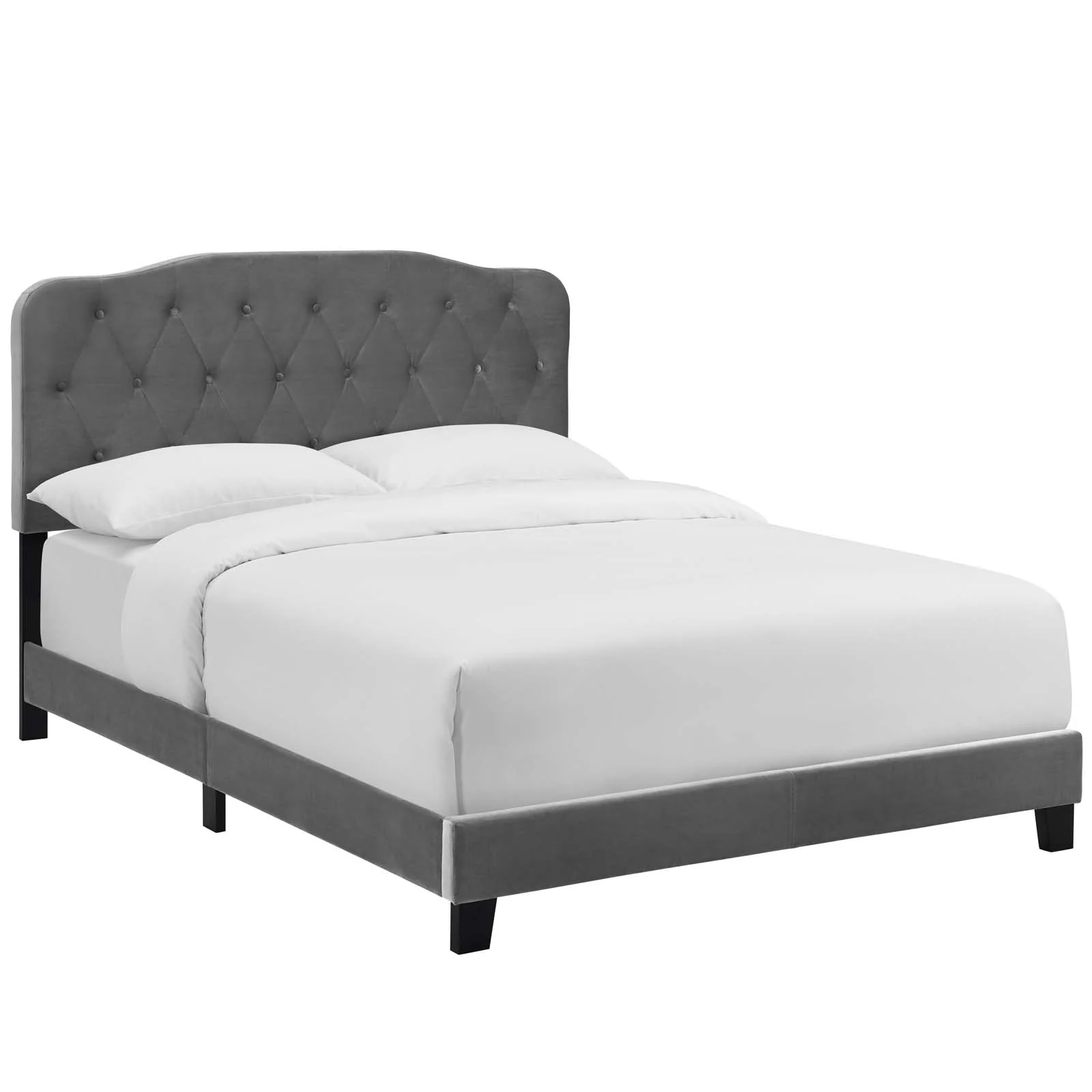 Amelia King Performance Velvet Bed By Modway - MOD-5865 - Image 2