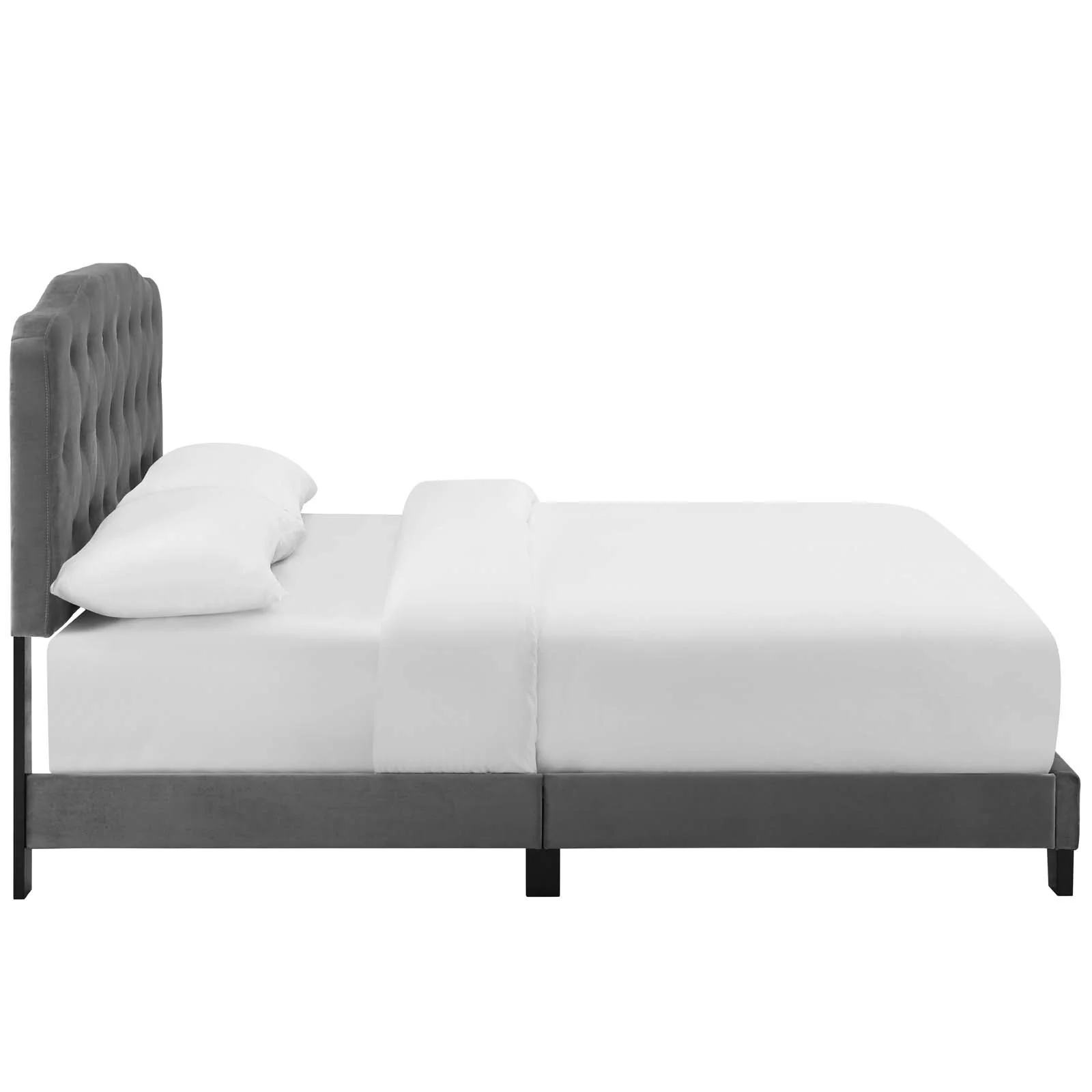 Amelia King Performance Velvet Bed By Modway - MOD-5865 - Image 4
