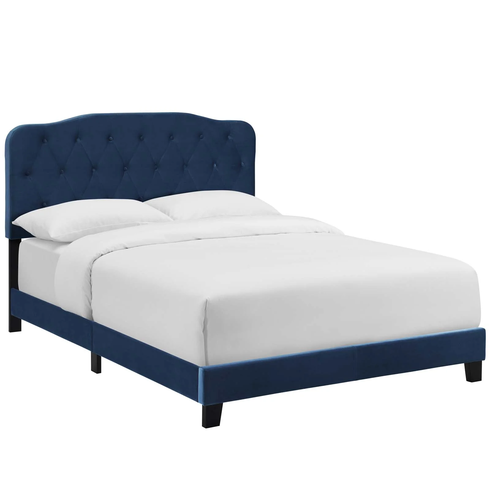 Amelia King Performance Velvet Bed By Modway - MOD-5865 - Image 8