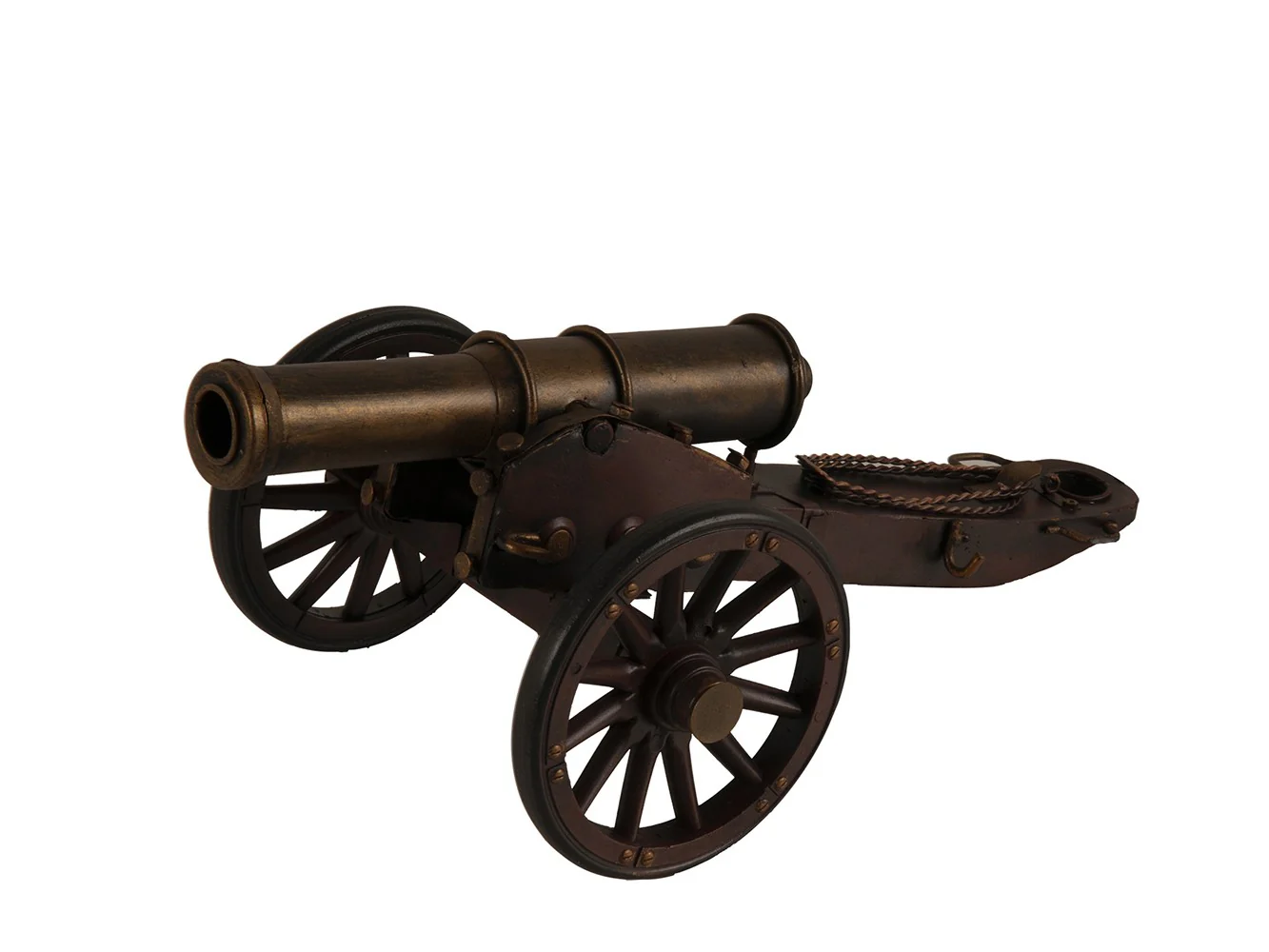 American Civil War Artillery Sculpture By Homeroots - Image 2