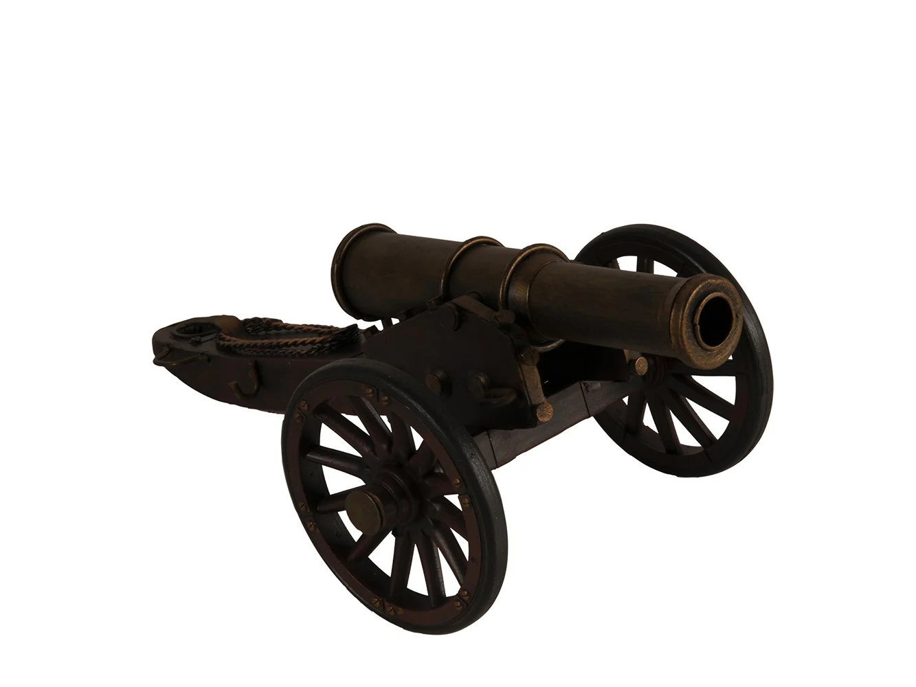 American Civil War Artillery Sculpture By Homeroots - Image 4