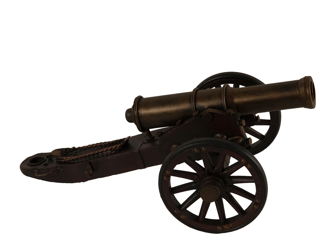 American Civil War Artillery Sculpture By Homeroots - Image 5
