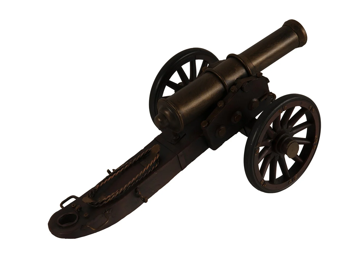American Civil War Artillery Sculpture By Homeroots - Image 6