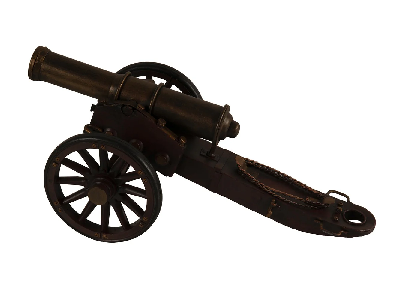 American Civil War Artillery Sculpture By Homeroots - Image 7
