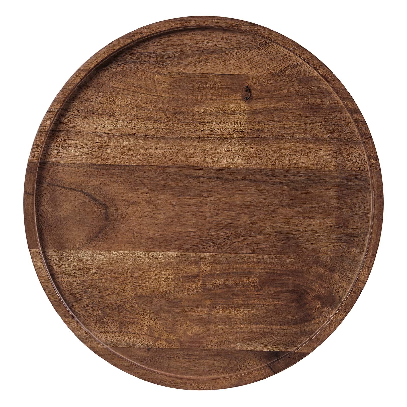 Amina Round Acacia Wood Side Table By Modway - EEI-6607 - Image 4