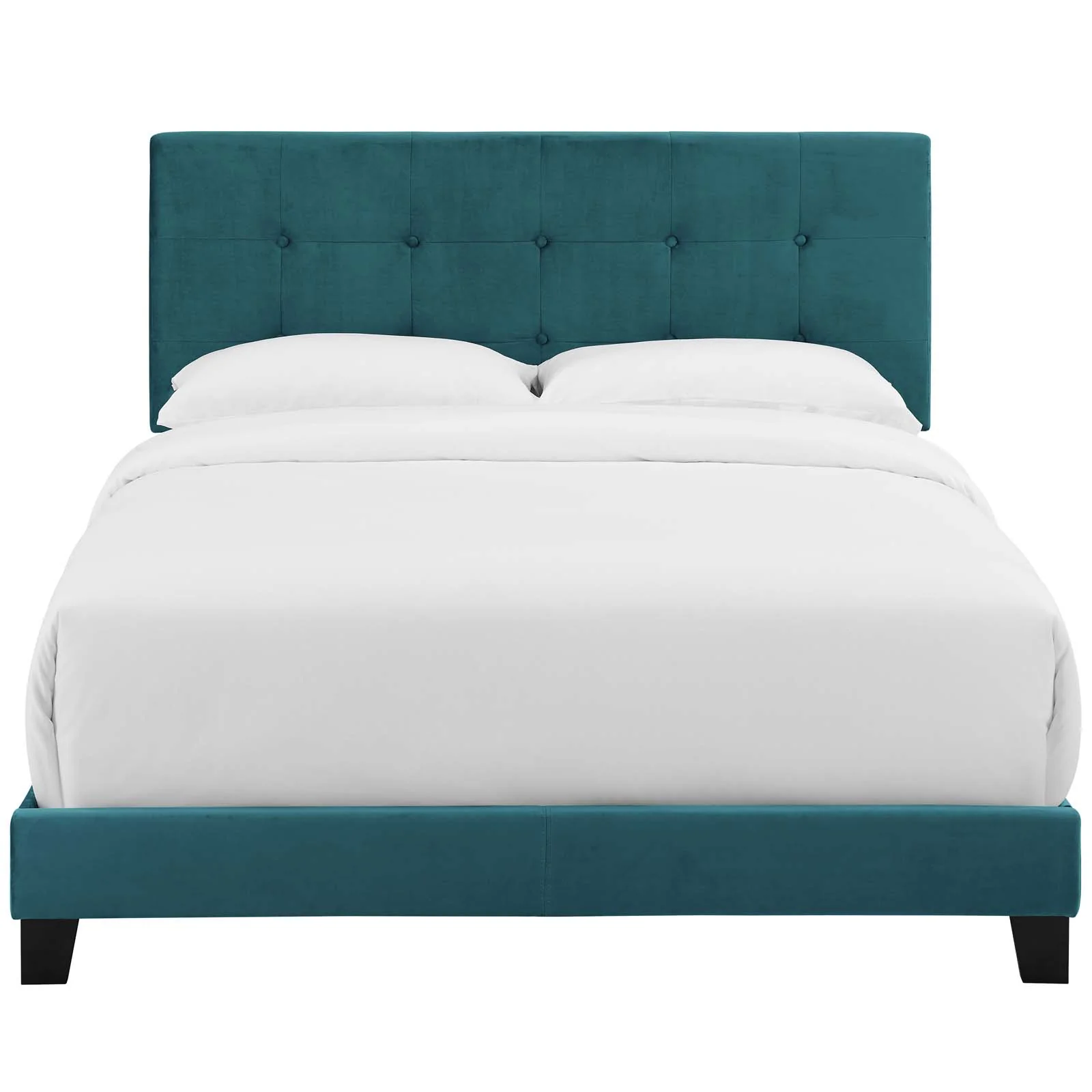 Amira Queen Performance Velvet Bed By Modway - MOD-5867 - Image 6