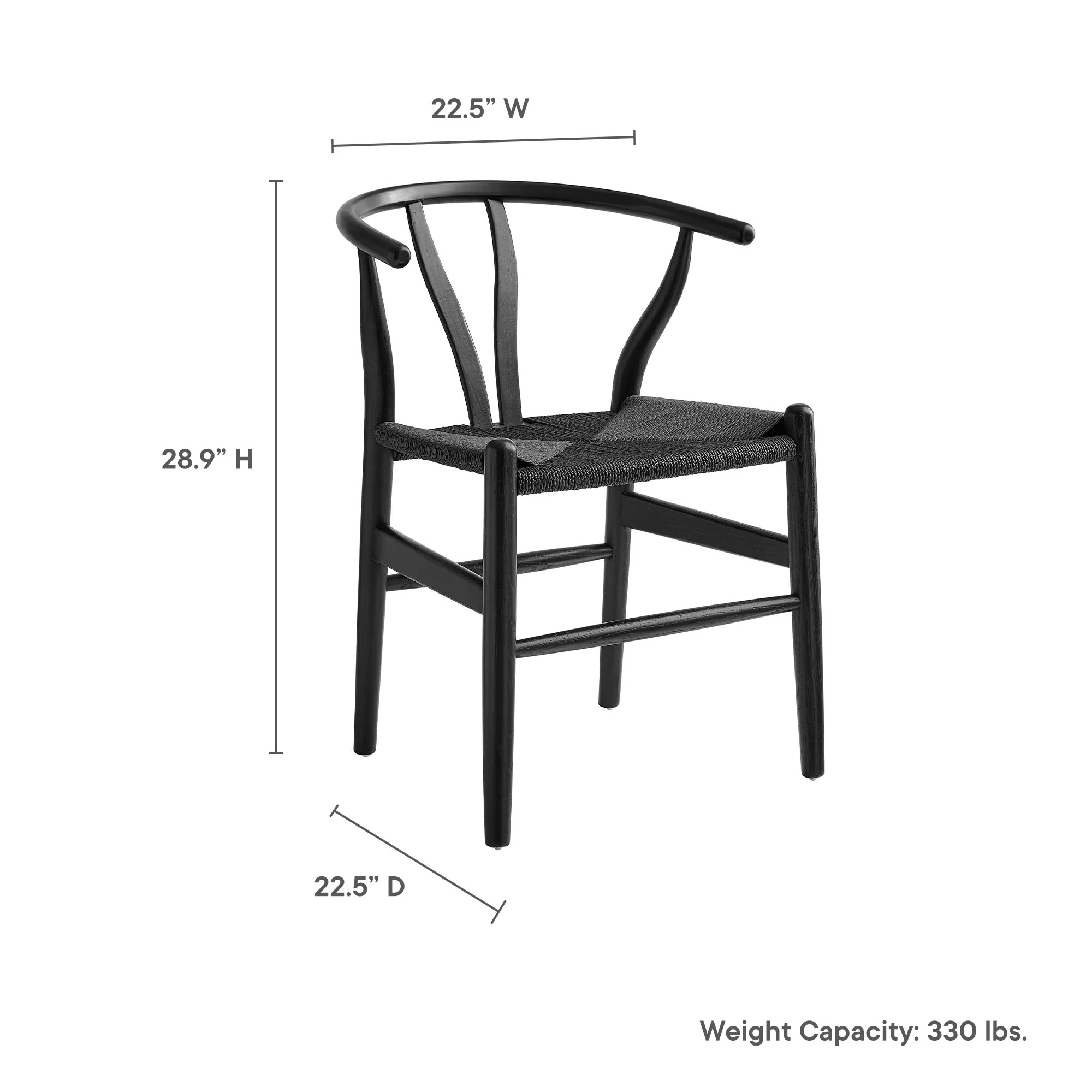 Amish 29" Wood Dining Chair by Modway - Image 20