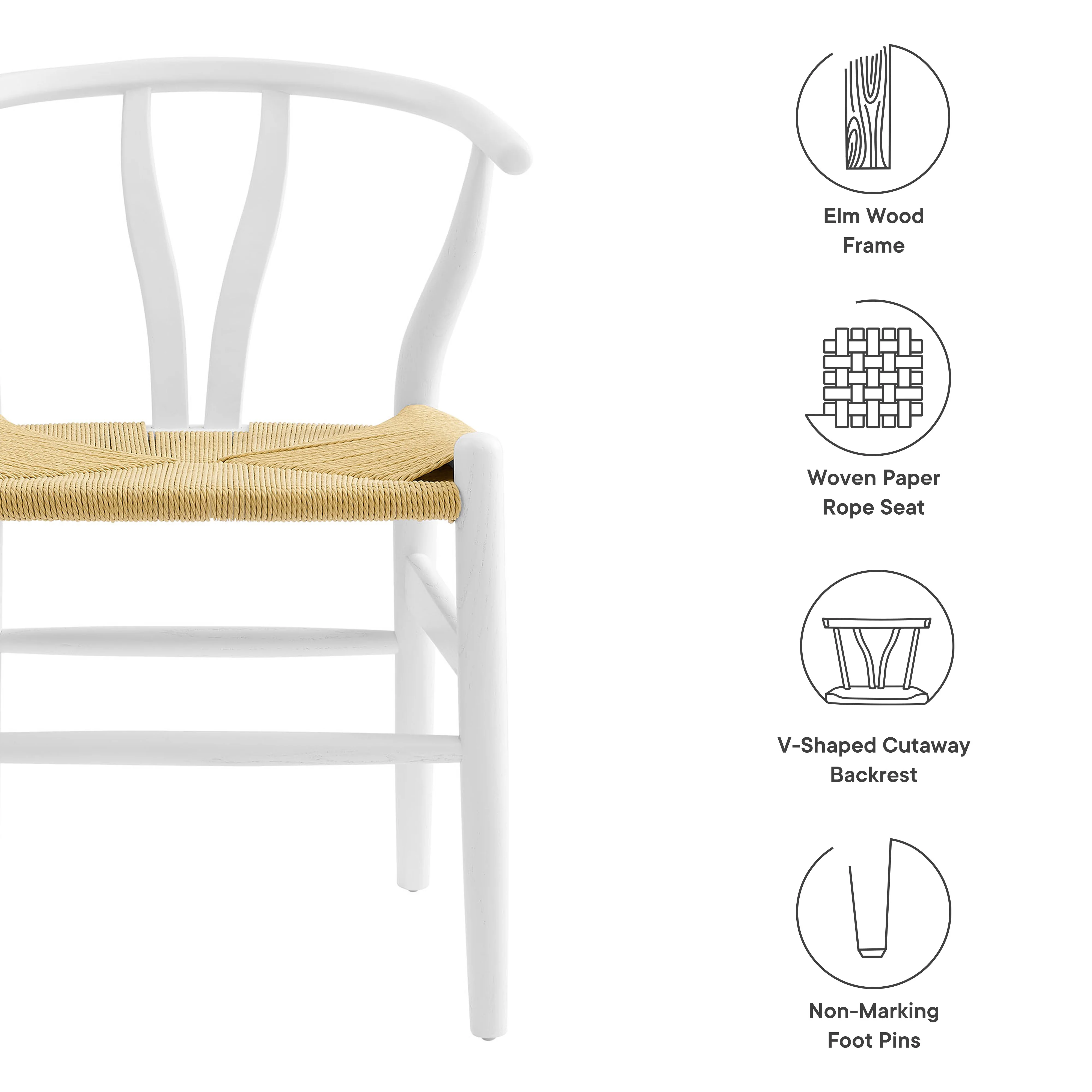 Amish 29" Wood Dining Chair by Modway - Image 49
