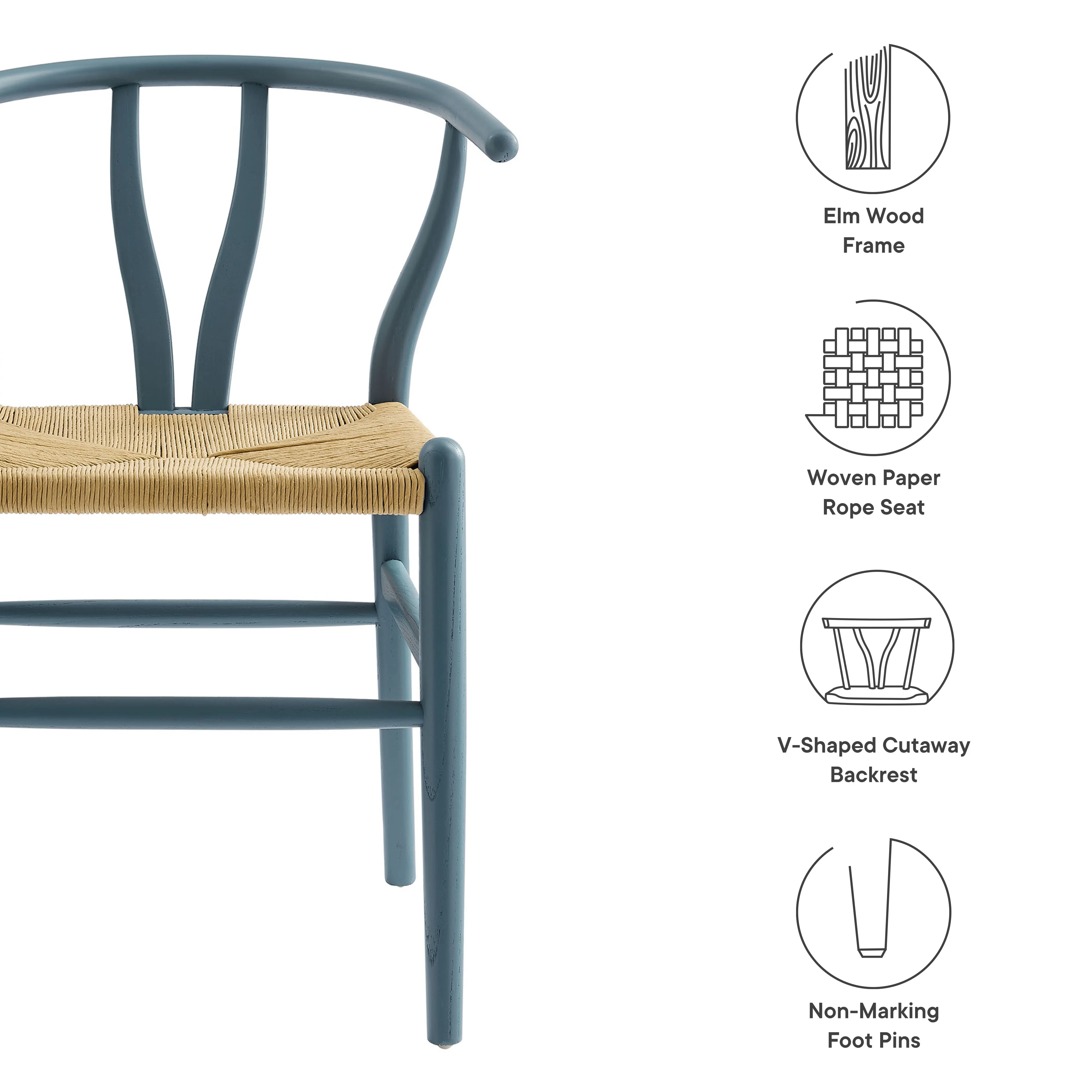 Amish 32" Wood Dining Accent Chair by Modway - Image 19
