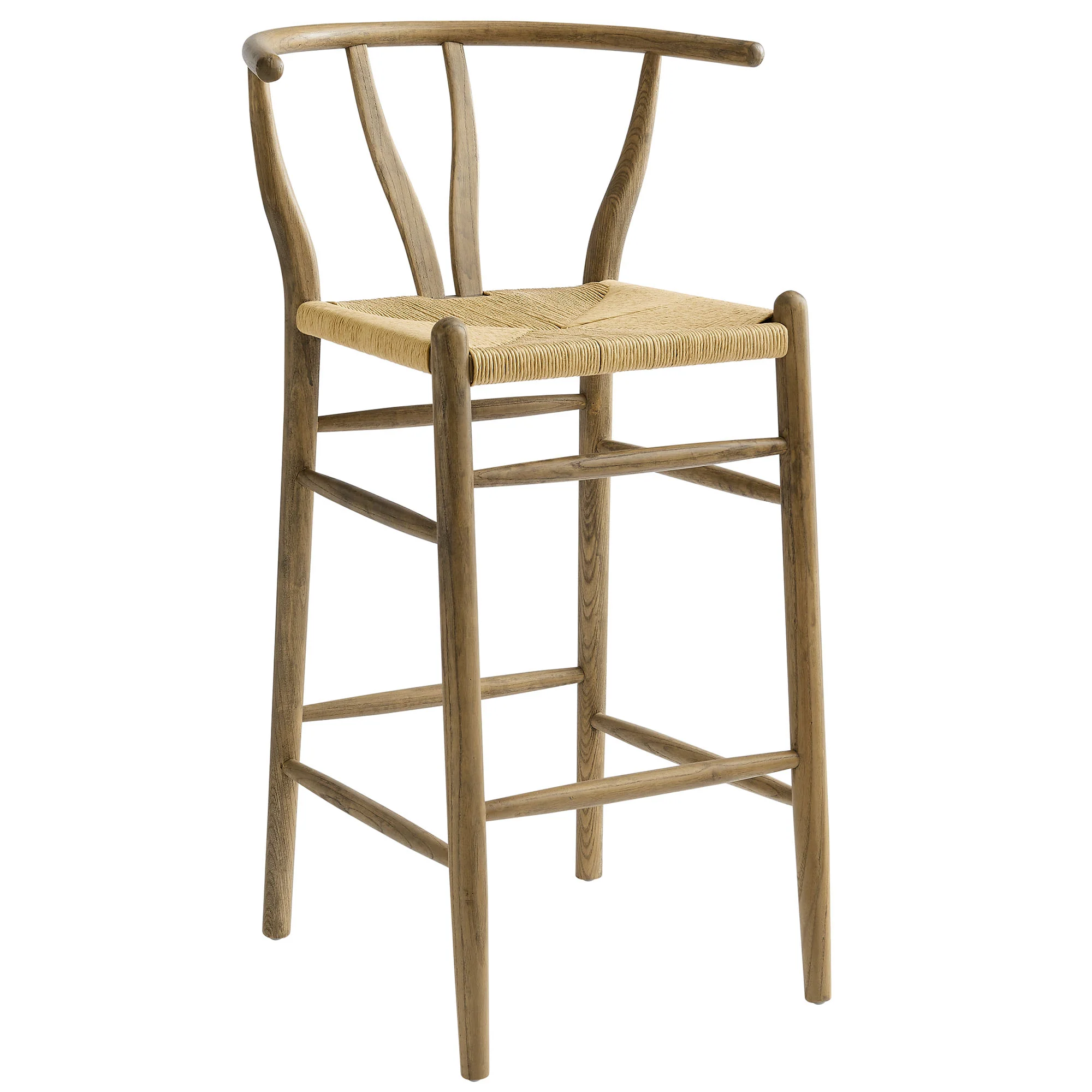 Amish Wood Bar Stool by Modway - Image 2