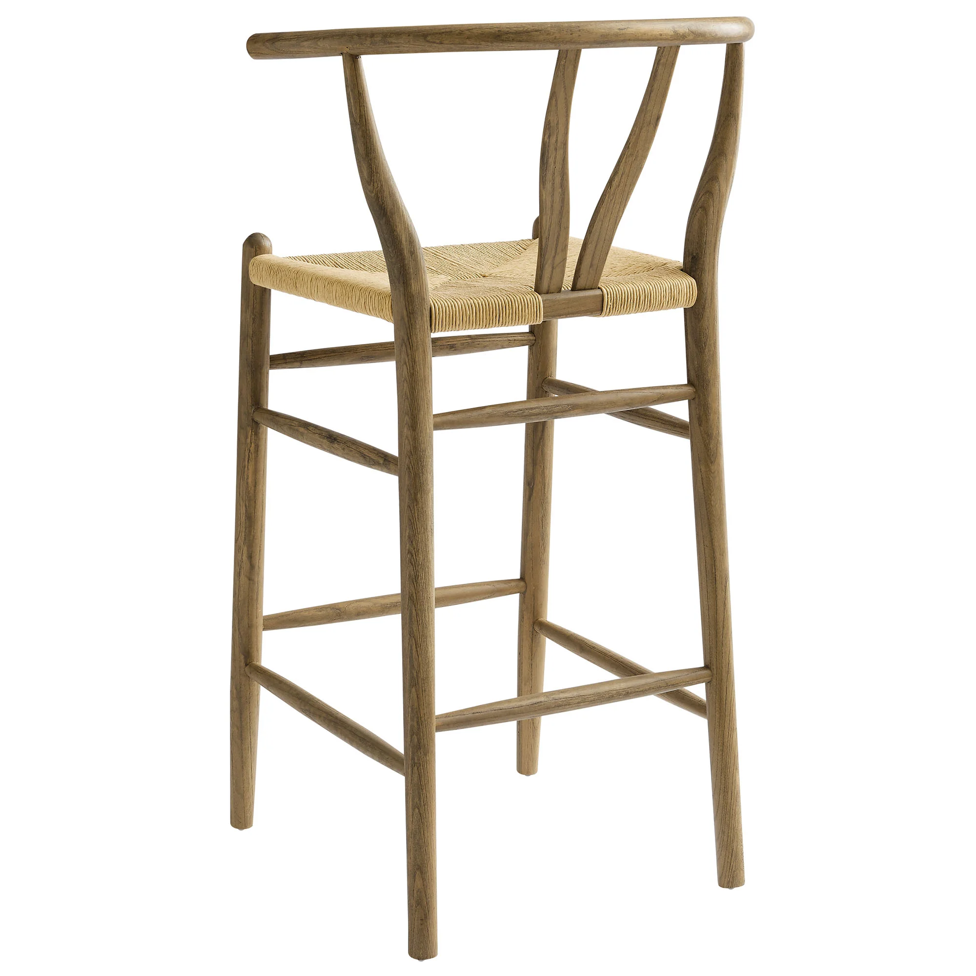 Amish Wood Bar Stool by Modway - Image 4