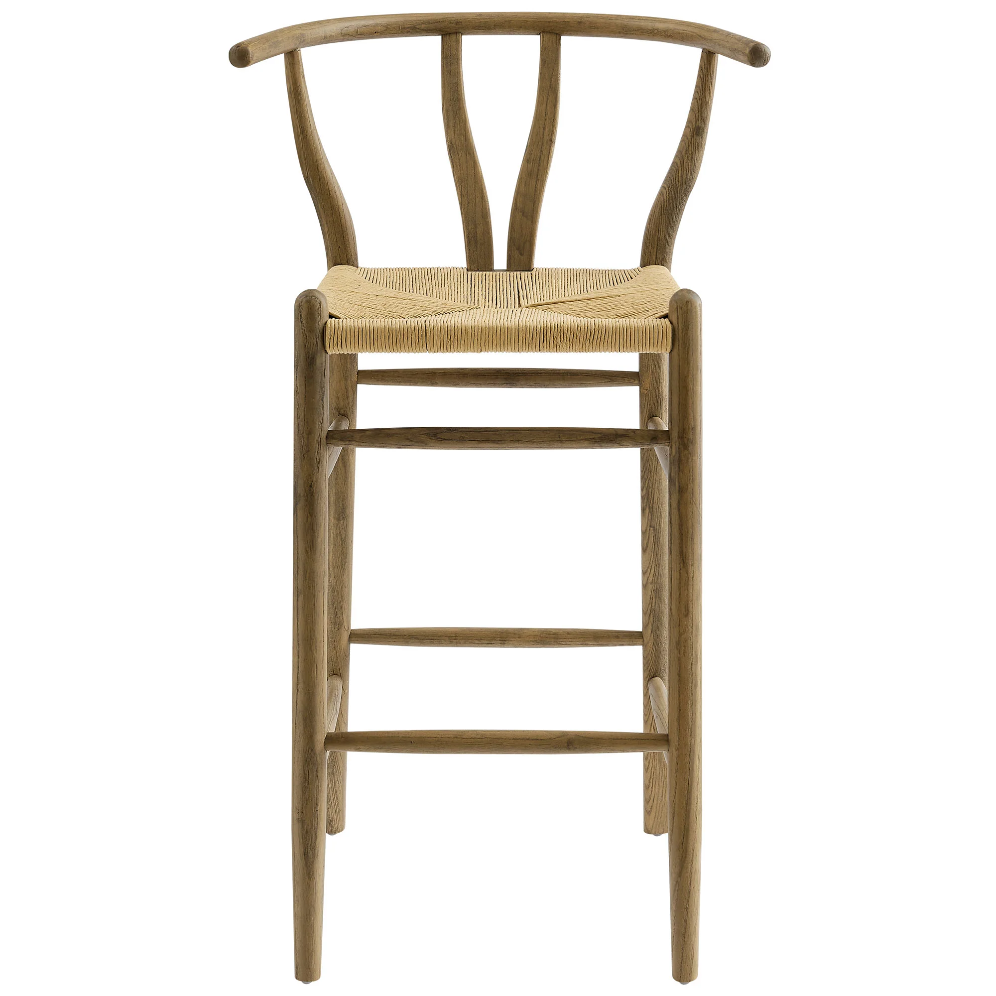 Amish Wood Bar Stool by Modway - Image 5