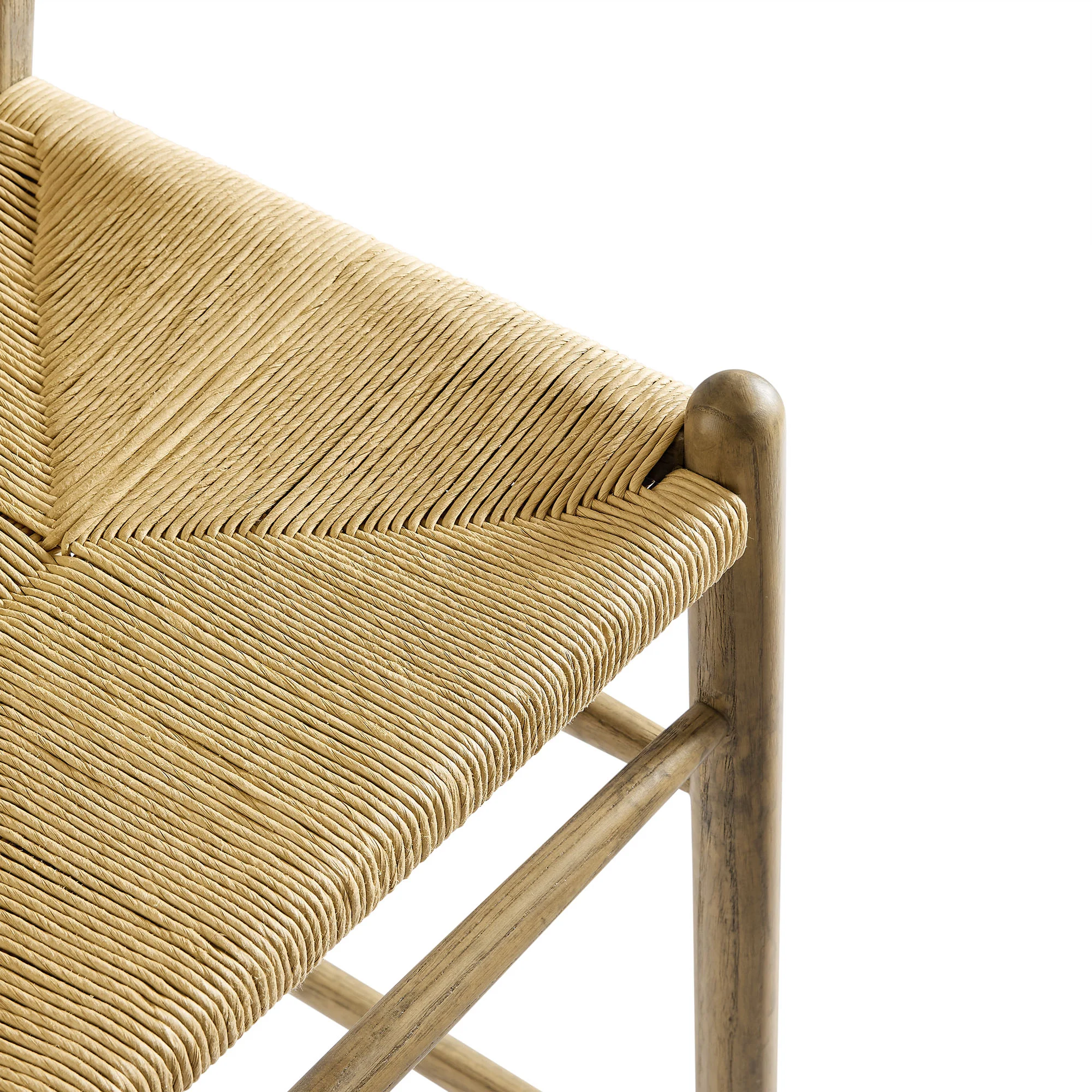 Amish Wood Bar Stool by Modway - Image 7