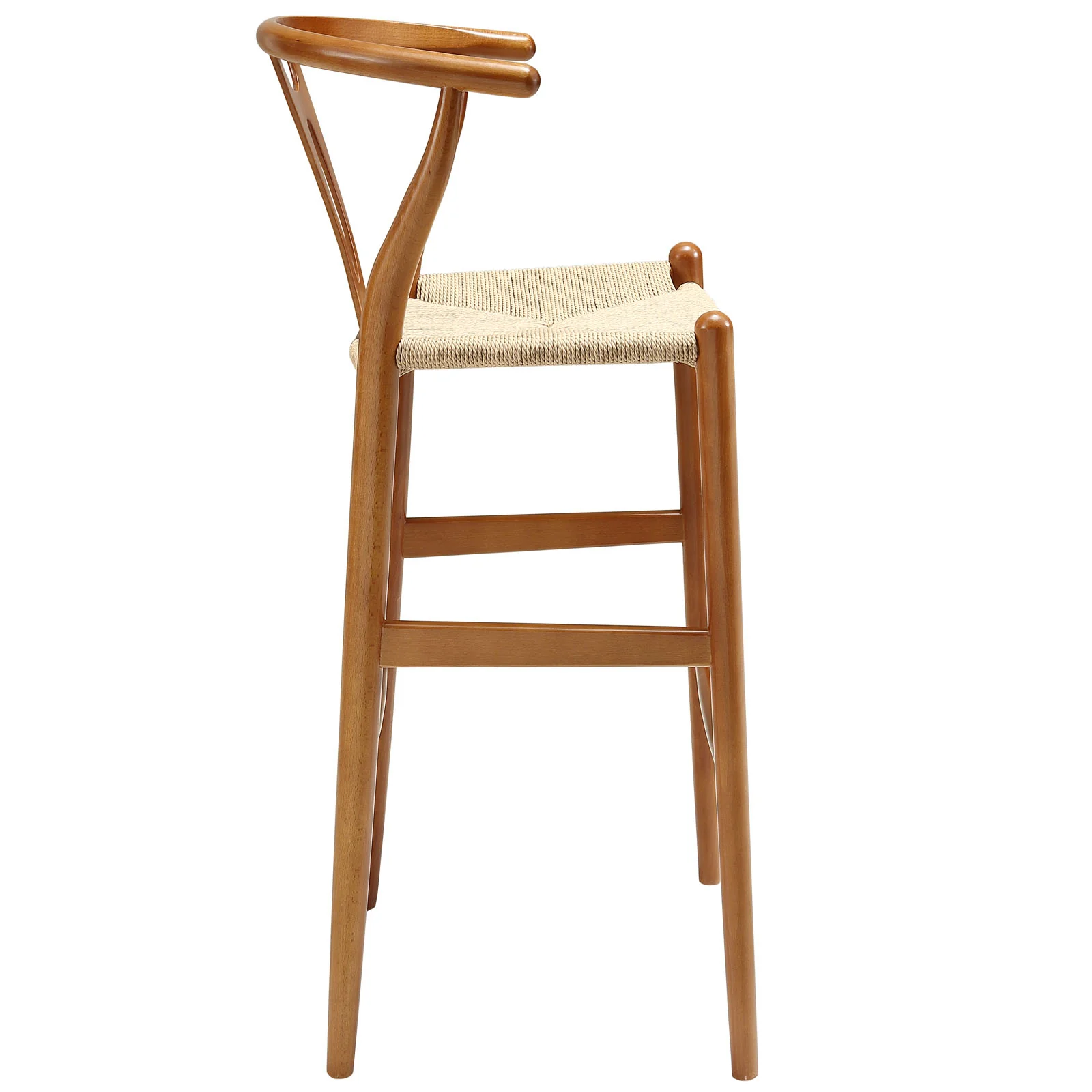 Amish Wood Bar Stool By Modway - EEI-1079 - Image 3
