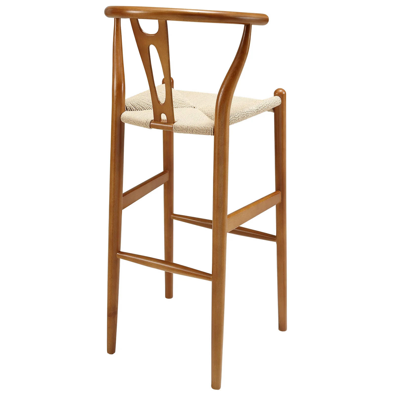 Amish Wood Bar Stool By Modway - EEI-1079 - Image 4