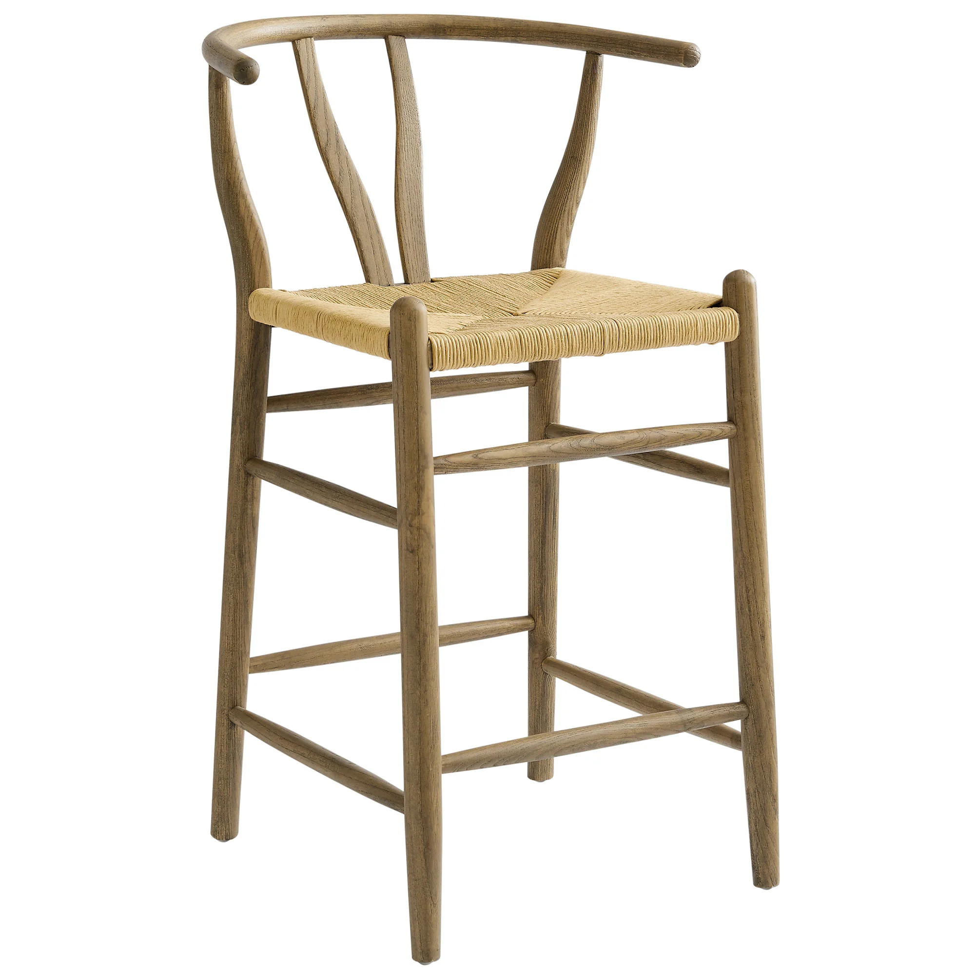 Amish Wood Counter Stool by Modway - Image 2