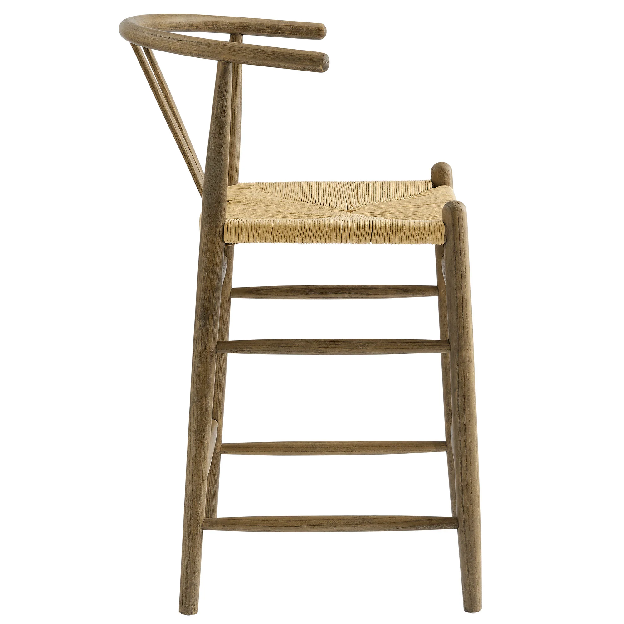 Amish Wood Counter Stool by Modway - Image 3