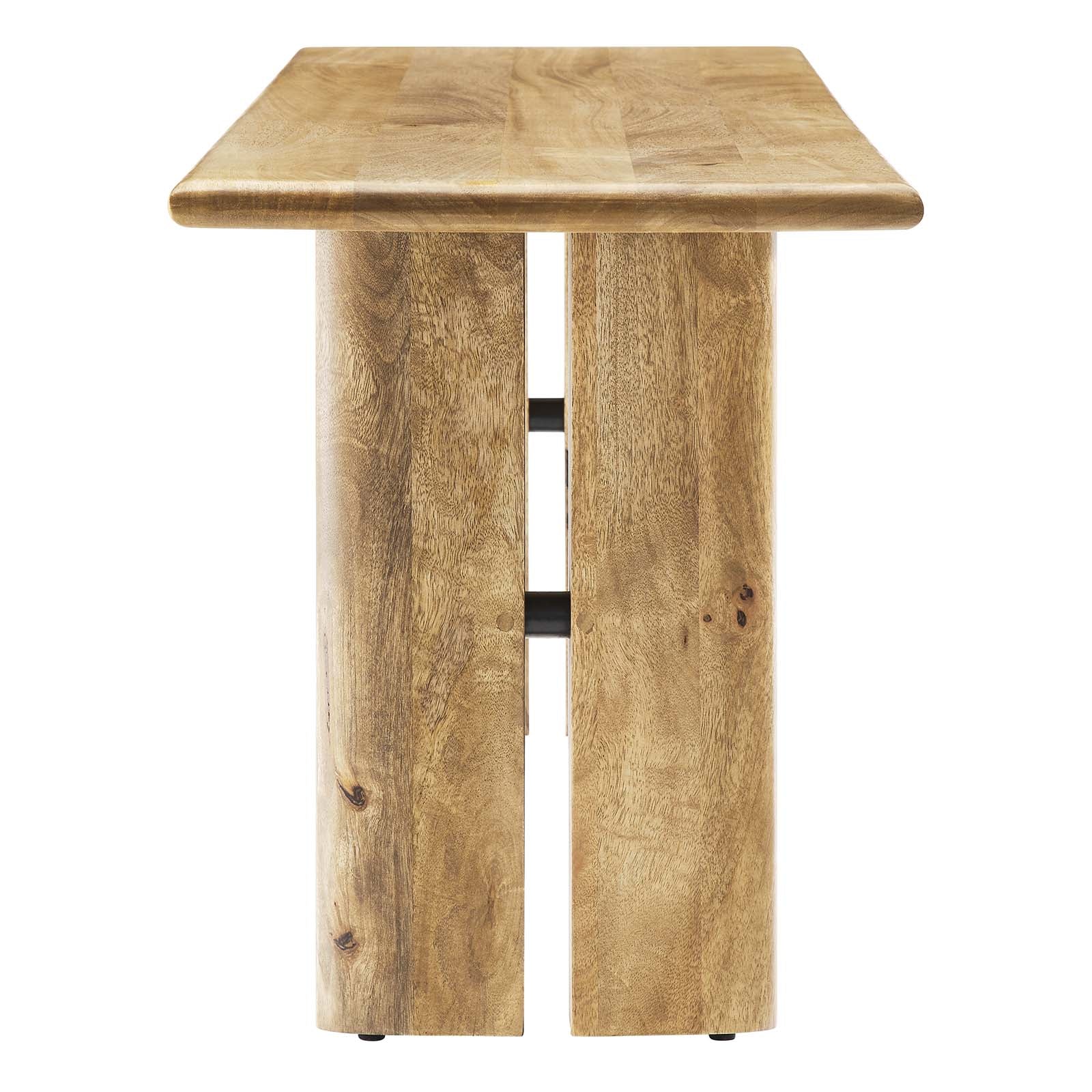 Amistad 58" Wood Bench By Modway - EEI-6344 - Image 3
