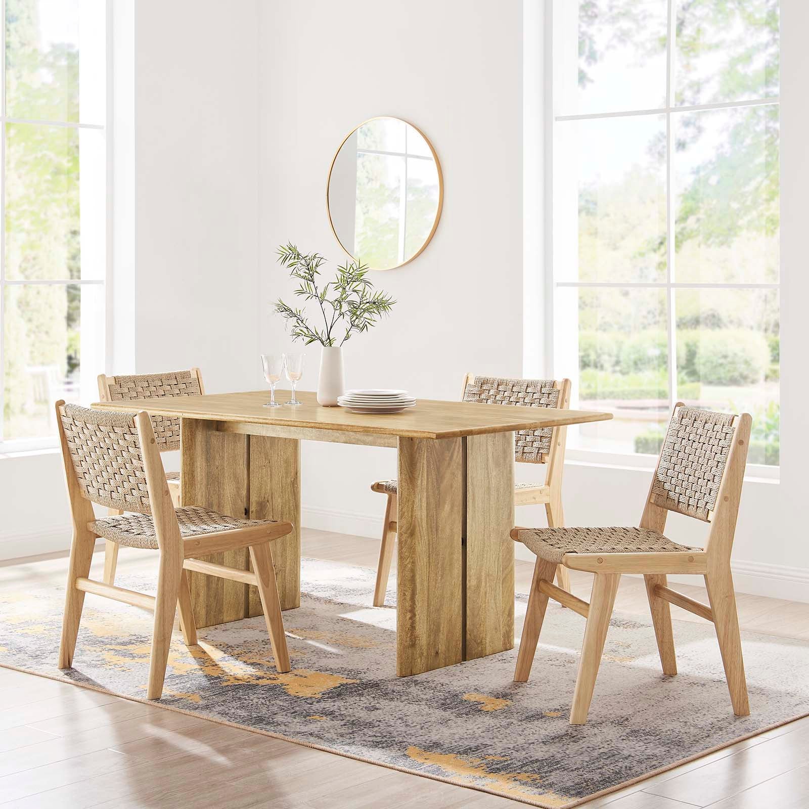 Amistad 60" Wood Dining Table By Modway - EEI-6338 - Image 10