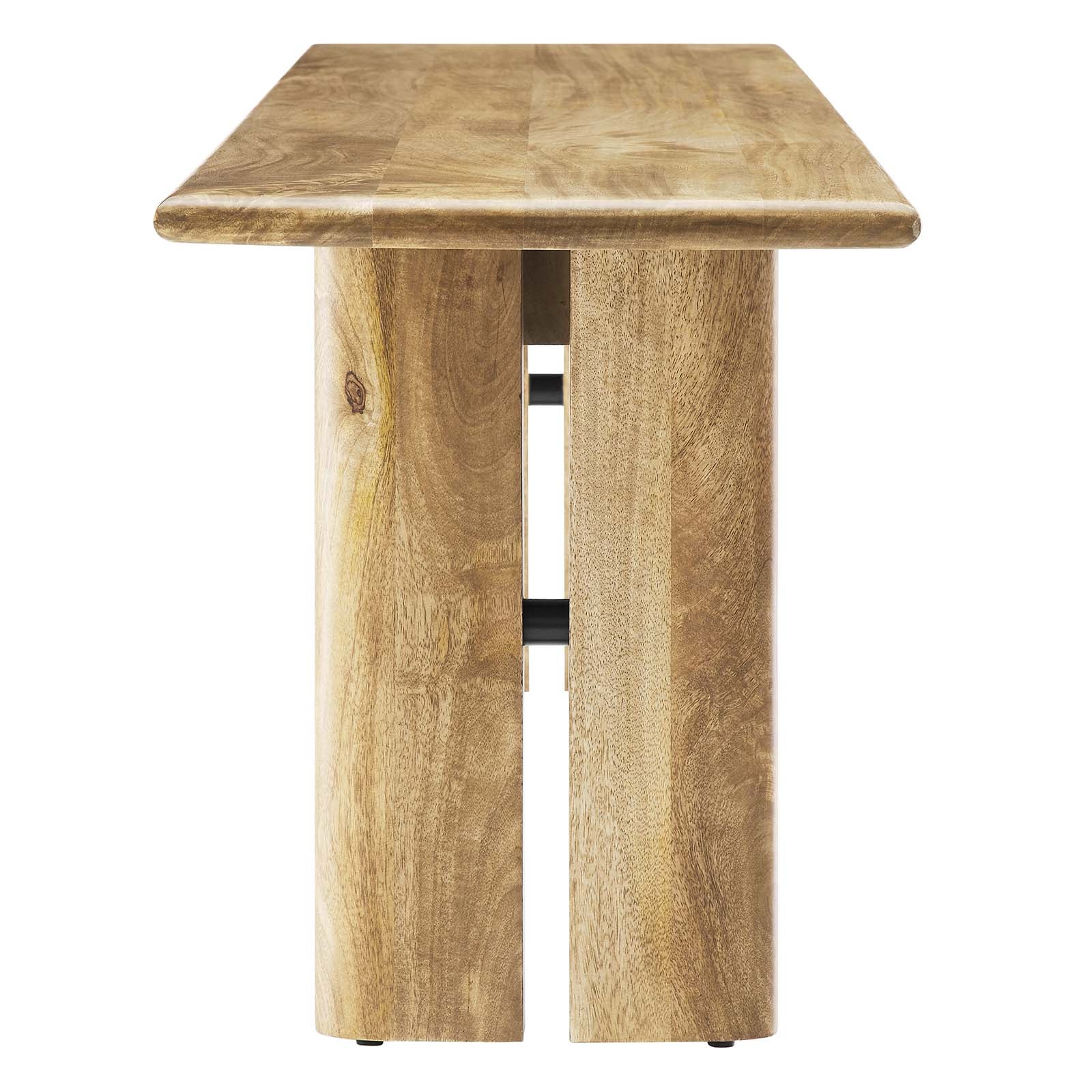 Amistad 72" Wood Bench By Modway - EEI-6345 - Image 3