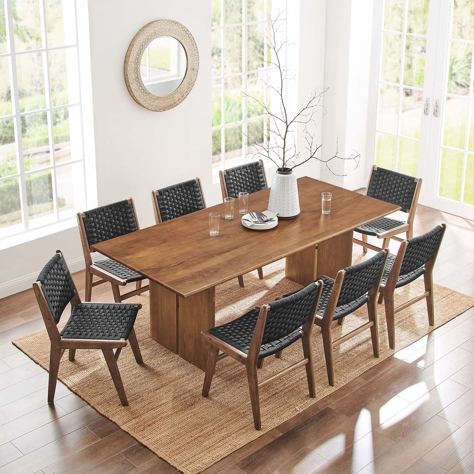 Amistad 86" Wood Dining Table By Modway - EEI-6340 - Image 11