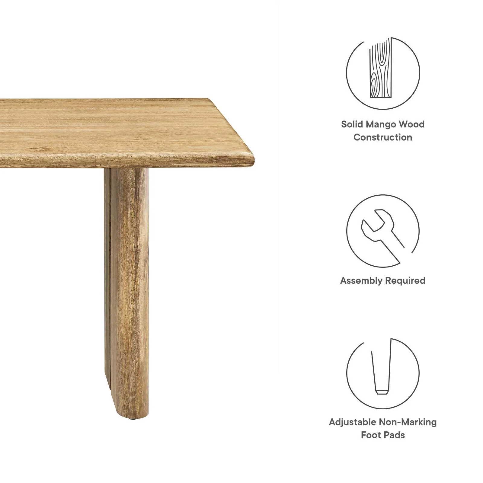 Amistad Wood Coffee Table By Modway - EEI-6341 - Image 7