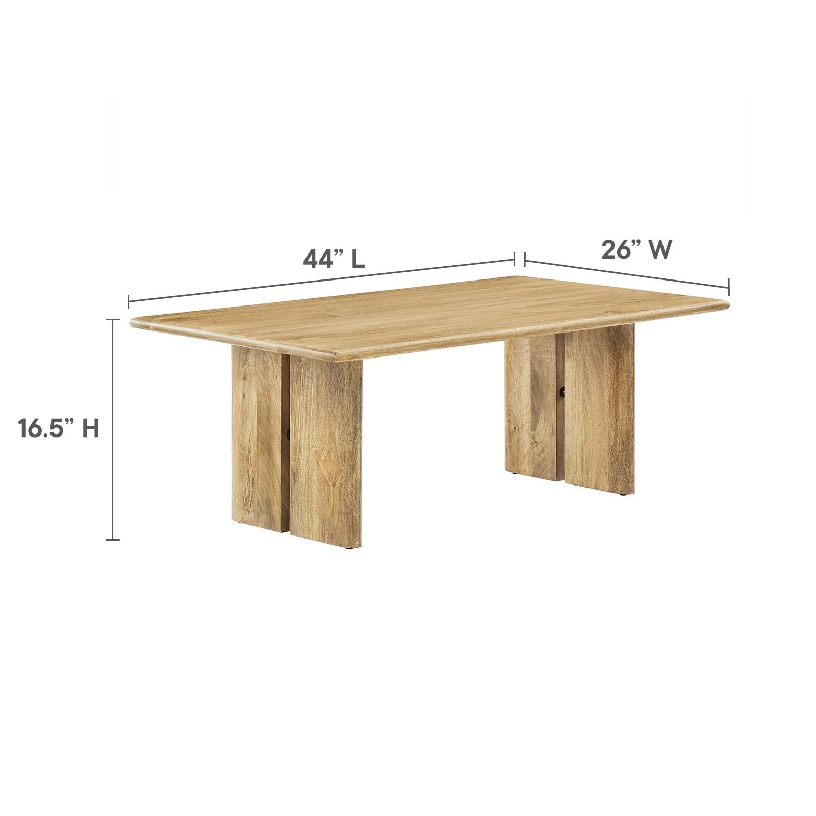 Amistad Wood Coffee Table By Modway - EEI-6341 - Image 8