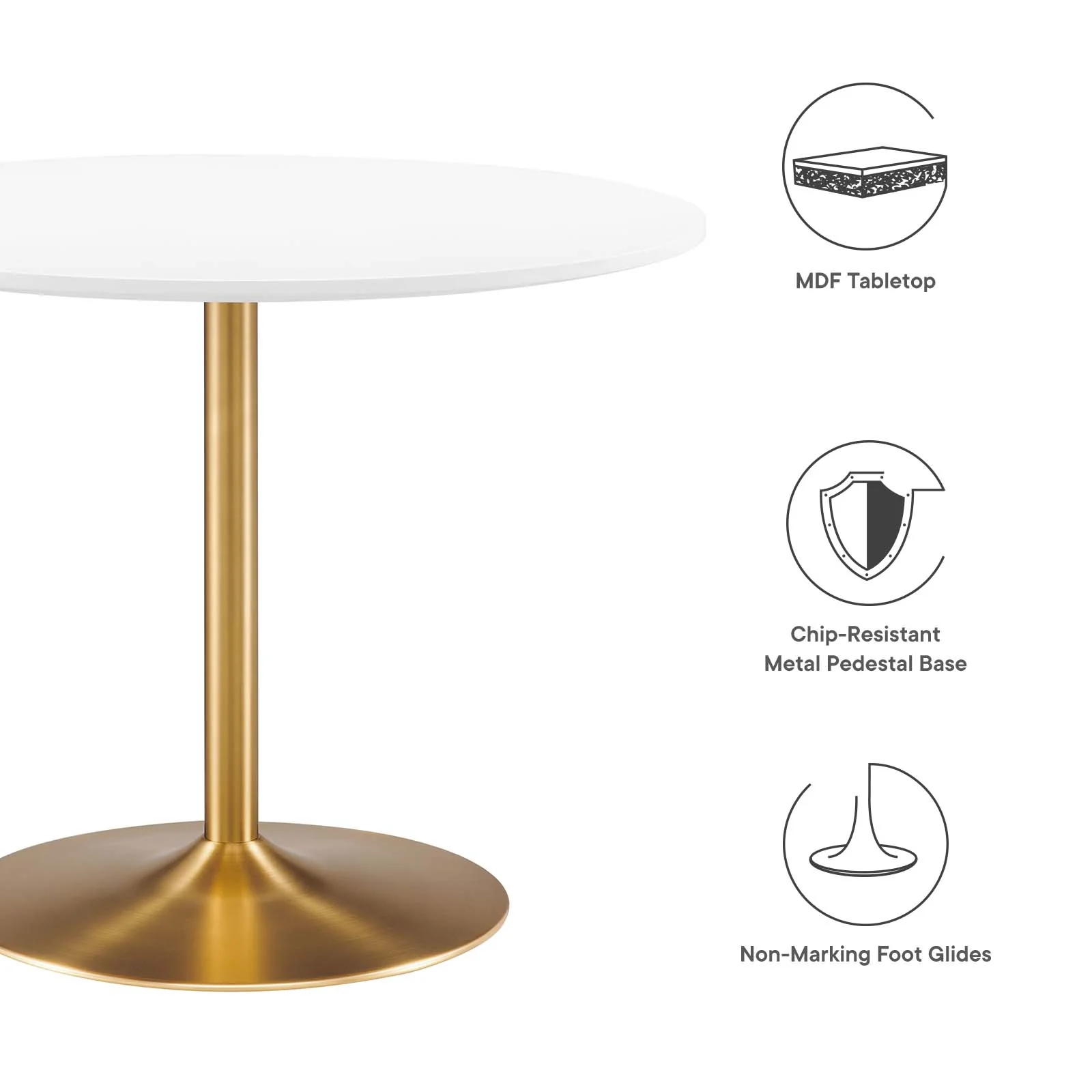 Amuse 40" Dining Table By Modway - EEI-6249 - Image 25