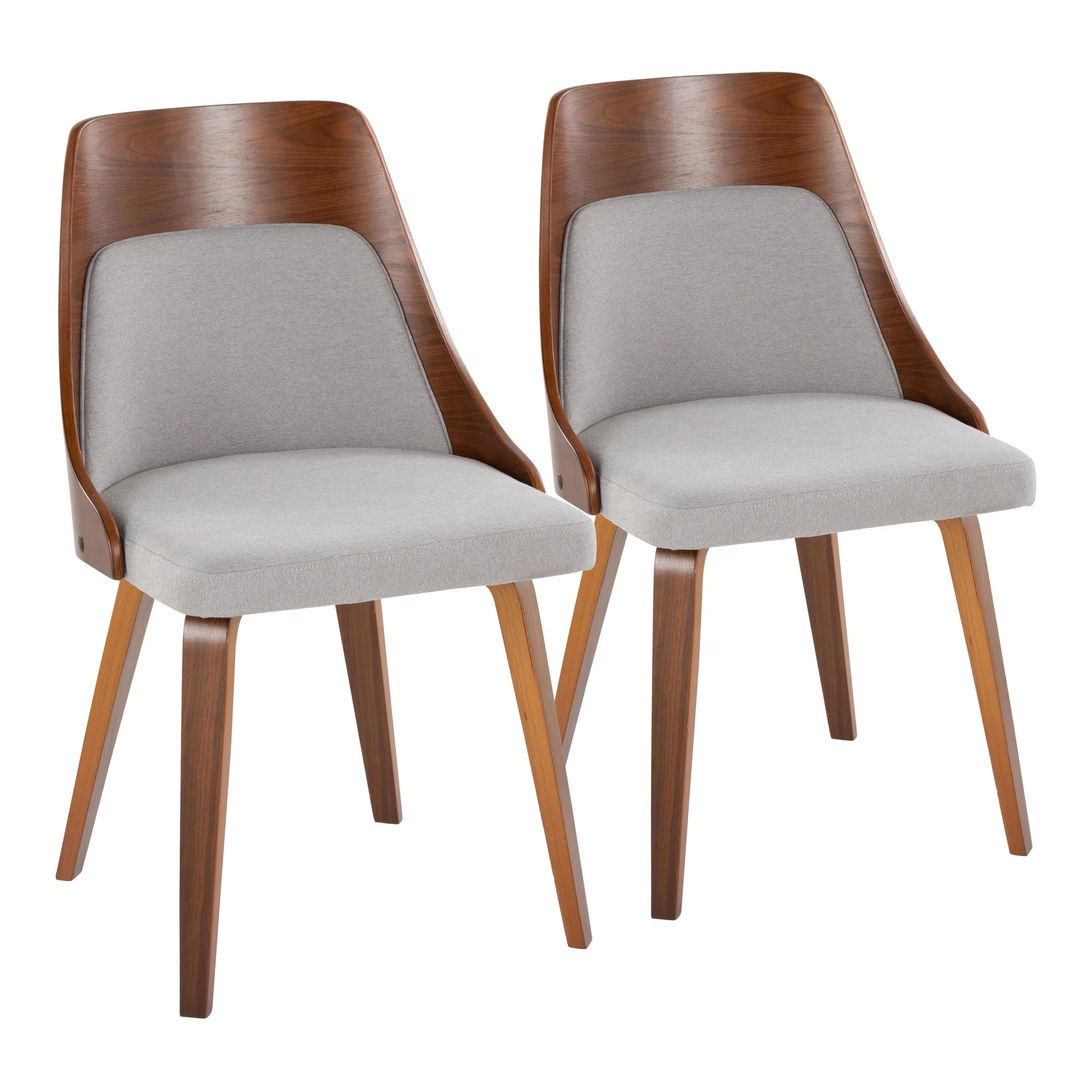 Anabelle Bent Wood Chair - Set of 2 By LumiSource - CH-ANBELHLBW2 NACR2 - Image 14