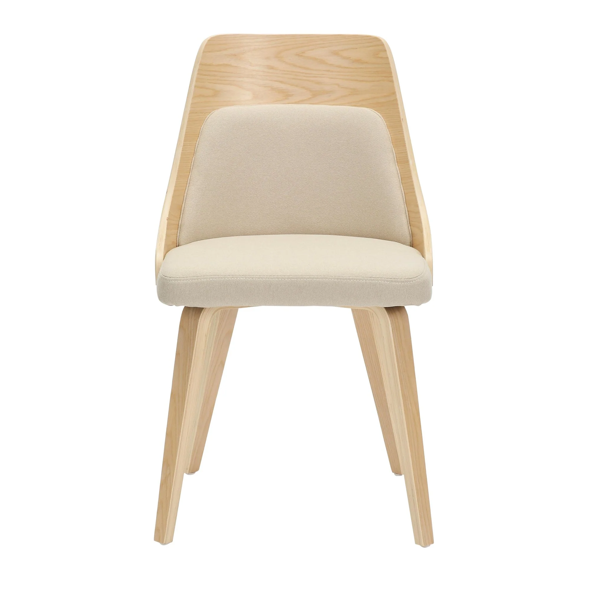 Anabelle Bent Wood Chair - Set of 2 By LumiSource - CH-ANBELHLBW2 NACR2 - Image 5