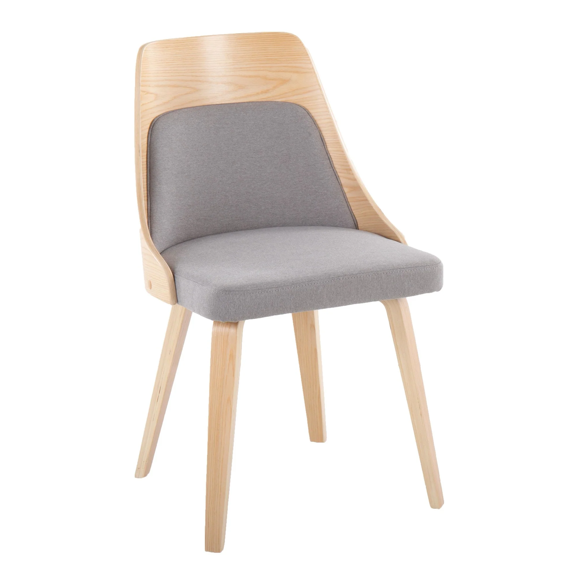Anabelle Bent Wood Chair - Set of 2 By LumiSource - CH-ANBELHLBW2 NACR2 - Image 8