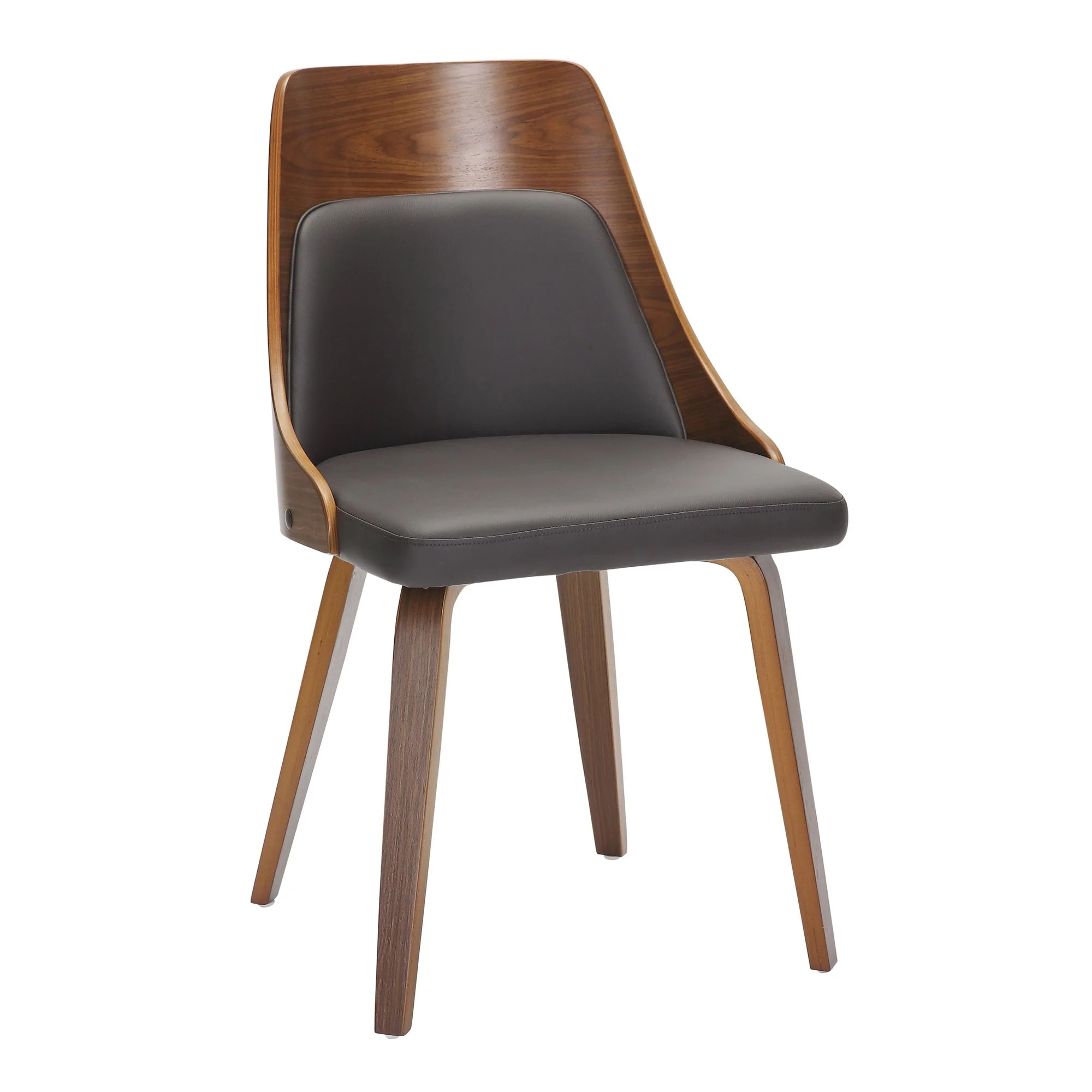 Anabelle Bent Wood Chair - Set of 2 By LumiSource - CH-ANBELHLBWPU2 WLBN2 - Image 2