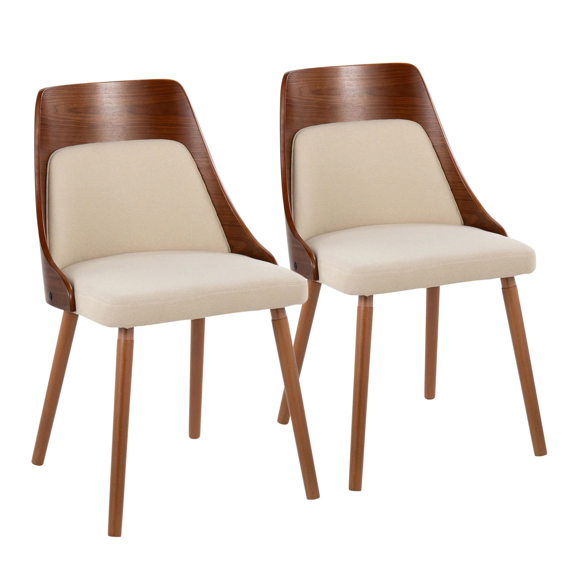 Anabelle Chair (Set of 2) Cream By LumiSource - Image 15