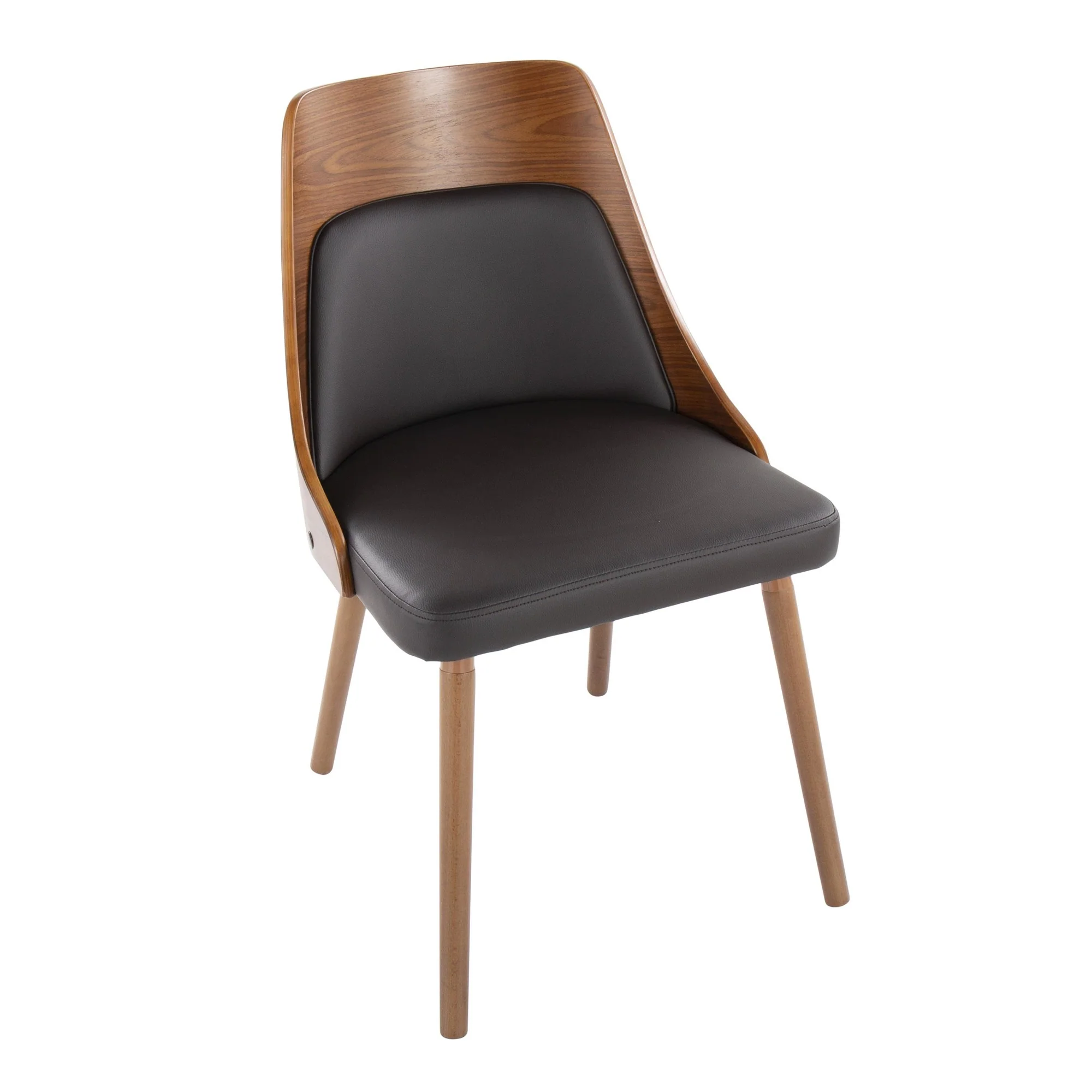 Anabelle Chair (Set of 2) Brown By LumiSource - Image 3