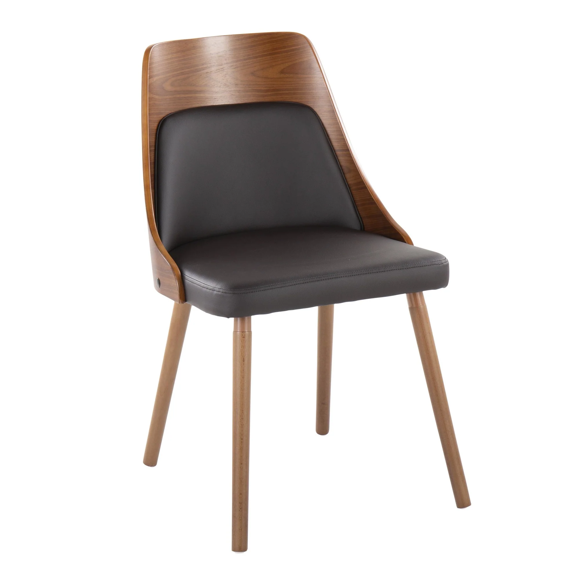 Anabelle Chair (Set of 2) Brown By LumiSource - Image 5
