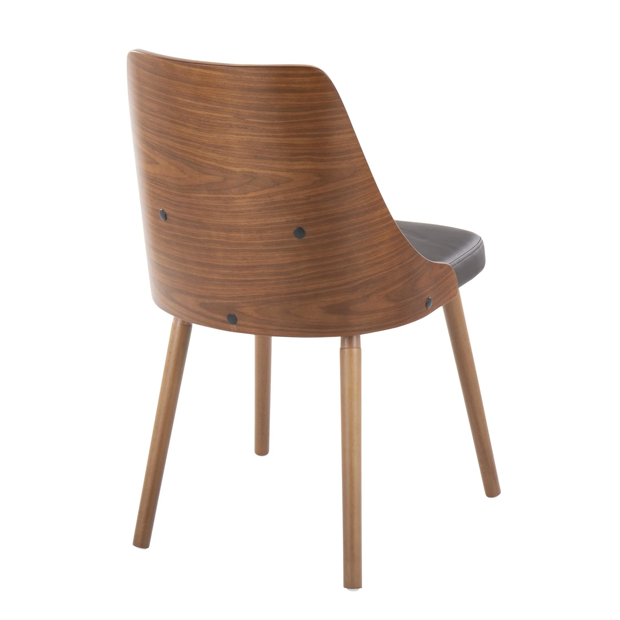 Anabelle Chair (Set of 2) Brown By LumiSource - Image 7