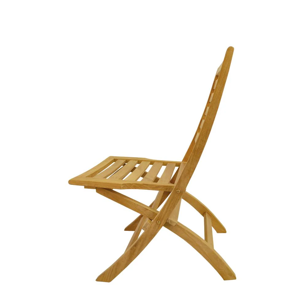 Andrew Folding Chair Sell & Price Per 2 Chairs Only By Anderson Teak - Image 3