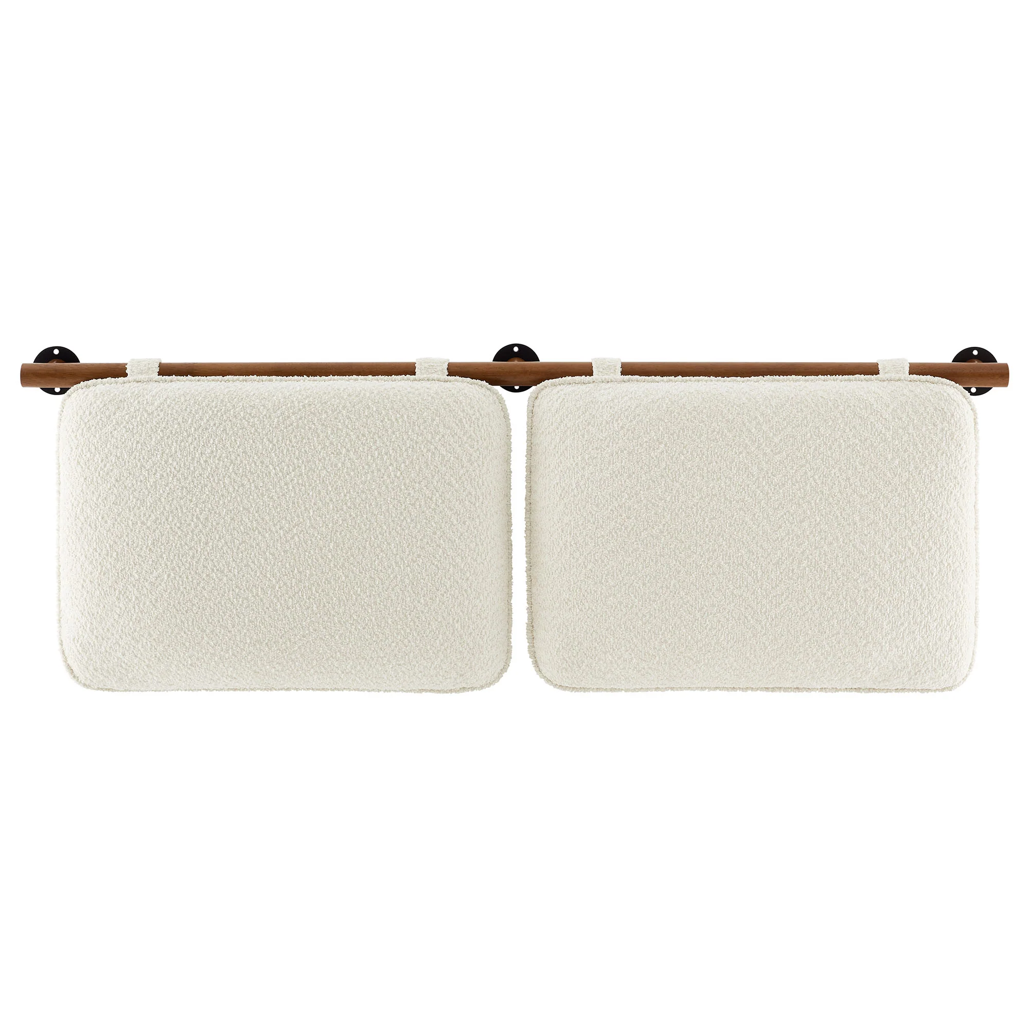 Anela Wall-Mounted Chenille Upholstered Full Headboard by Modway - Image 10