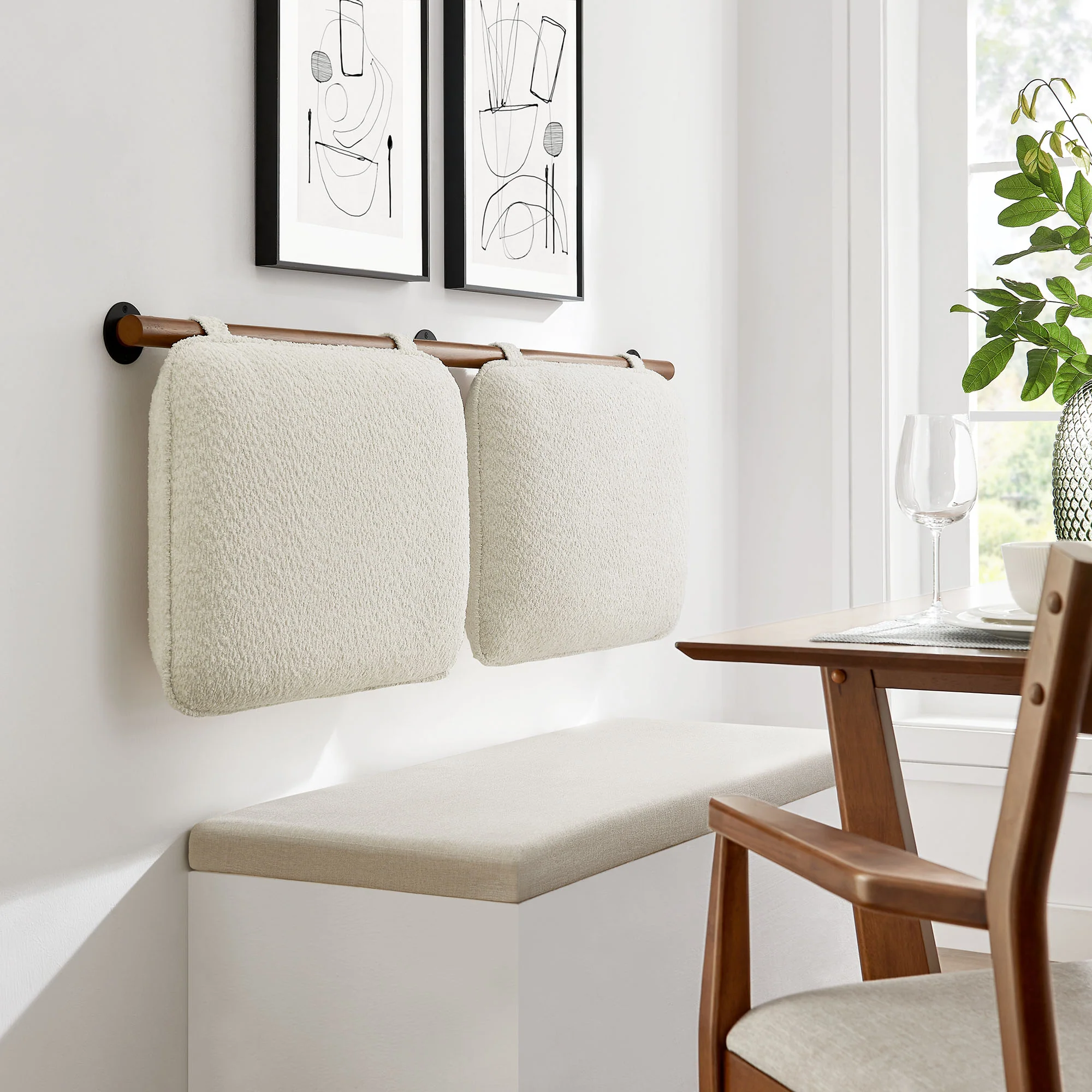 Anela Wall-Mounted Chenille Upholstered Full Headboard by Modway - Image 12
