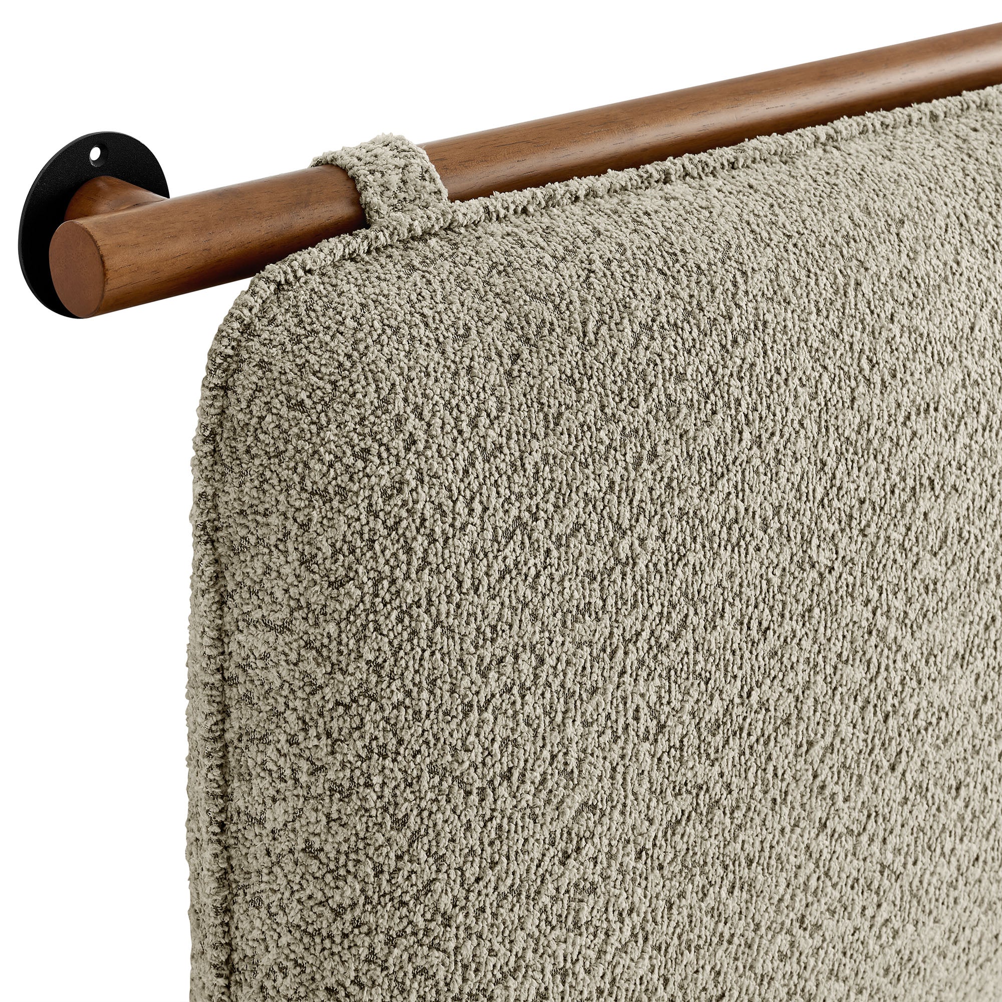 Anela Wall-Mounted Chenille Upholstered Full Headboard by Modway - Image 19