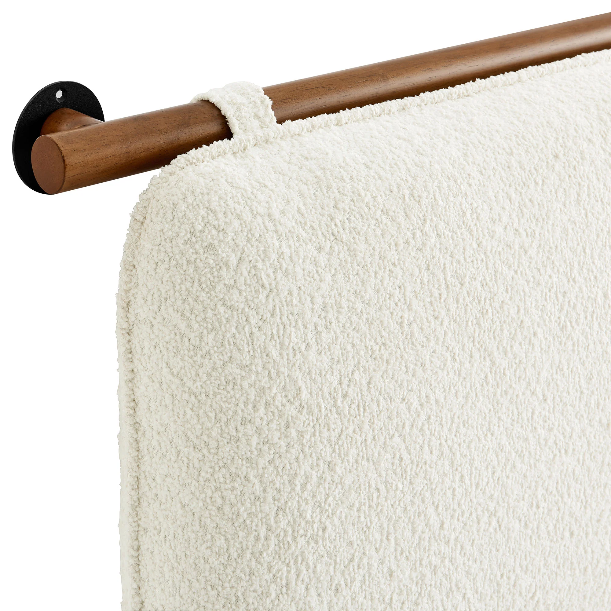 Anela Wall-Mounted Chenille Upholstered King Size Headboard by Modway - Image 11