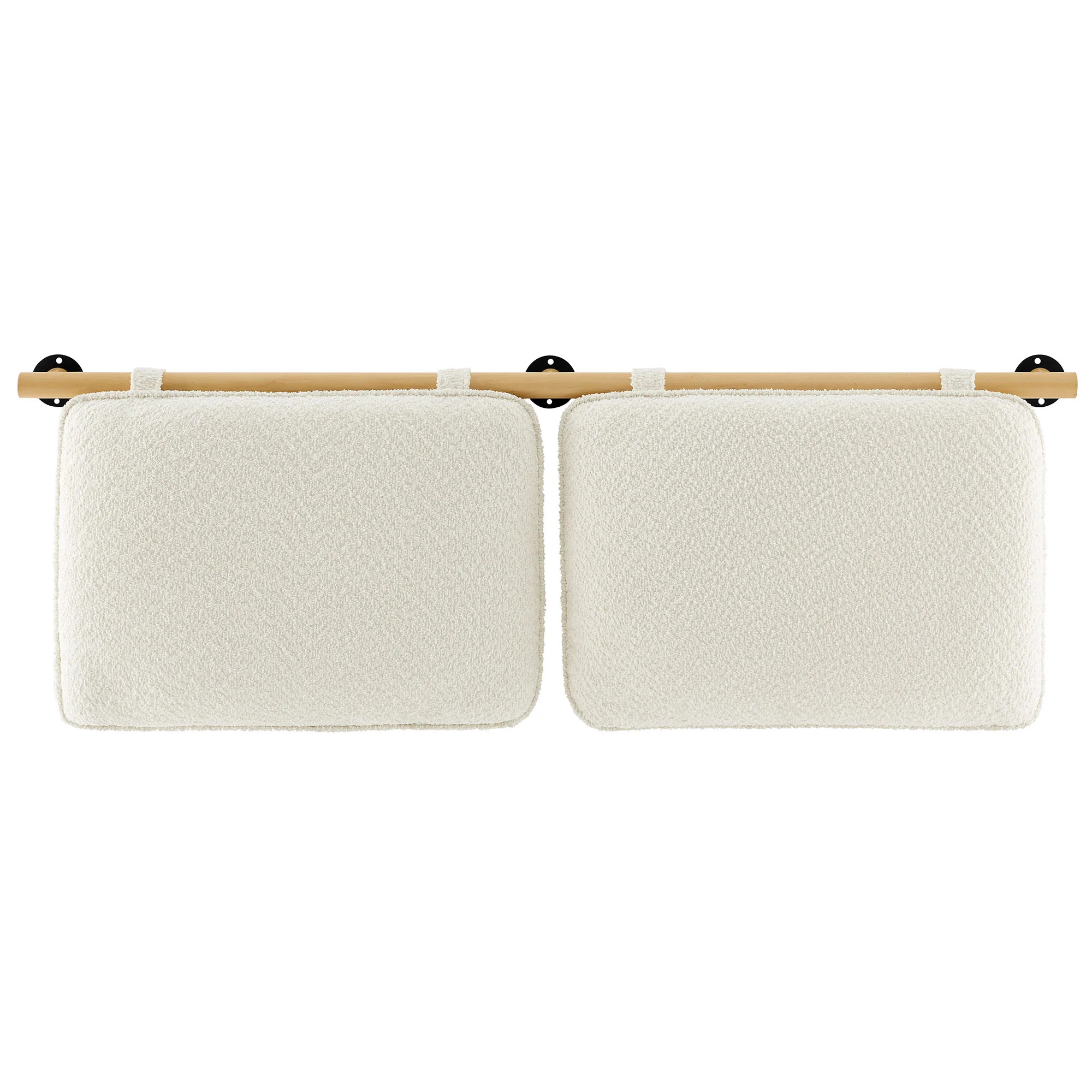 Anela Wall-Mounted Chenille Upholstered King Size Headboard by Modway - Image 3