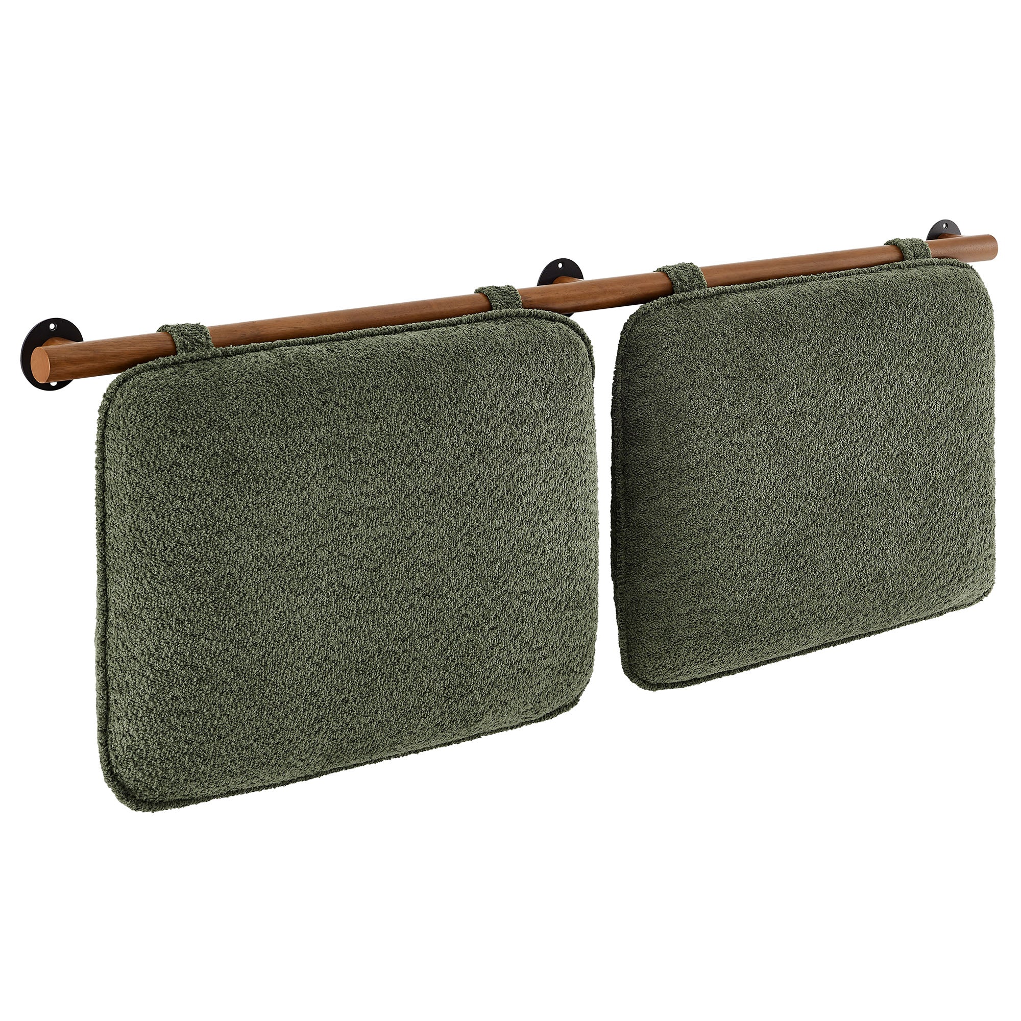 Anela Wall-Mounted Chenille Upholstered Queen Headboard by Modway - Image 25
