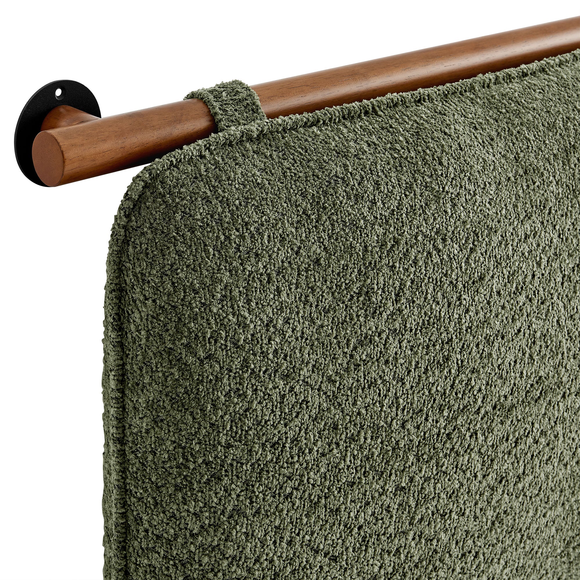 Anela Wall-Mounted Chenille Upholstered Queen Headboard by Modway - Image 27