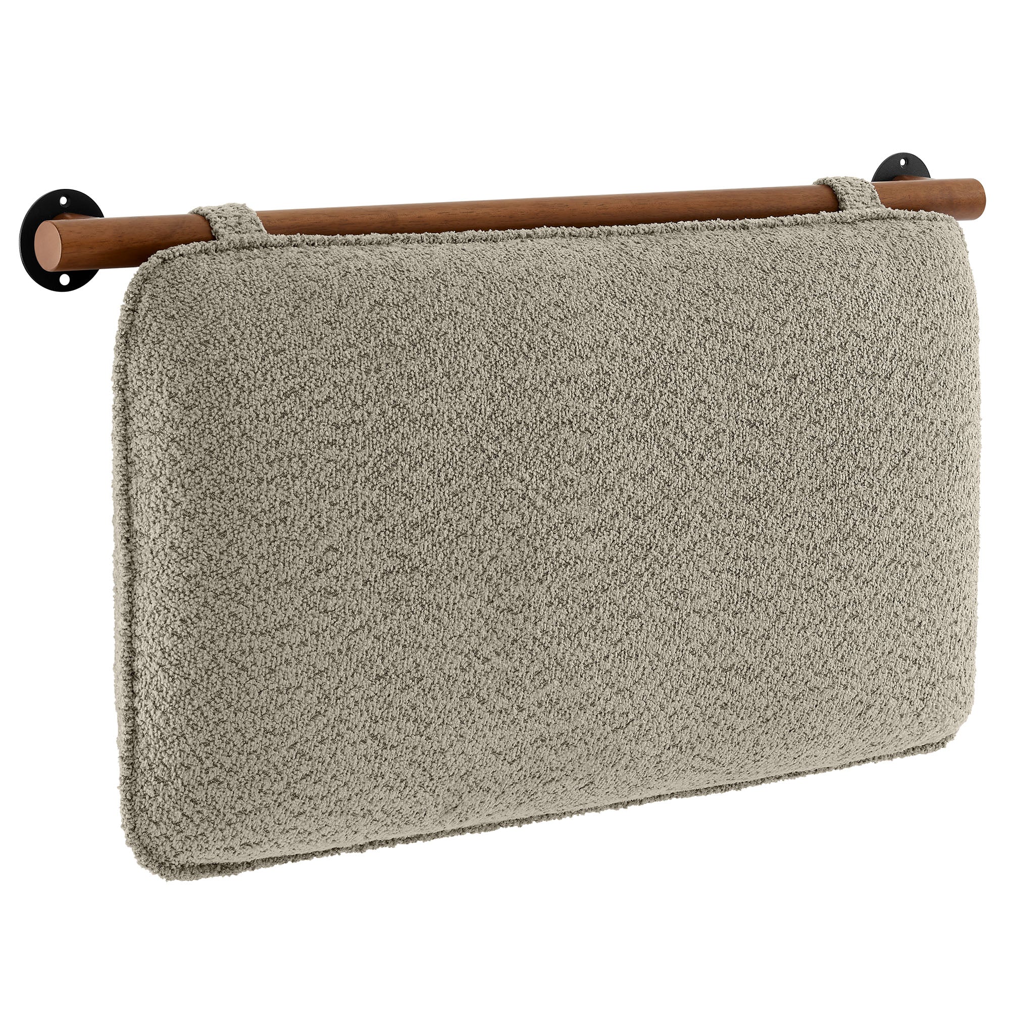 Anela Wall-Mounted Chenille Upholstered Twin Headboard by Modway - Image 17