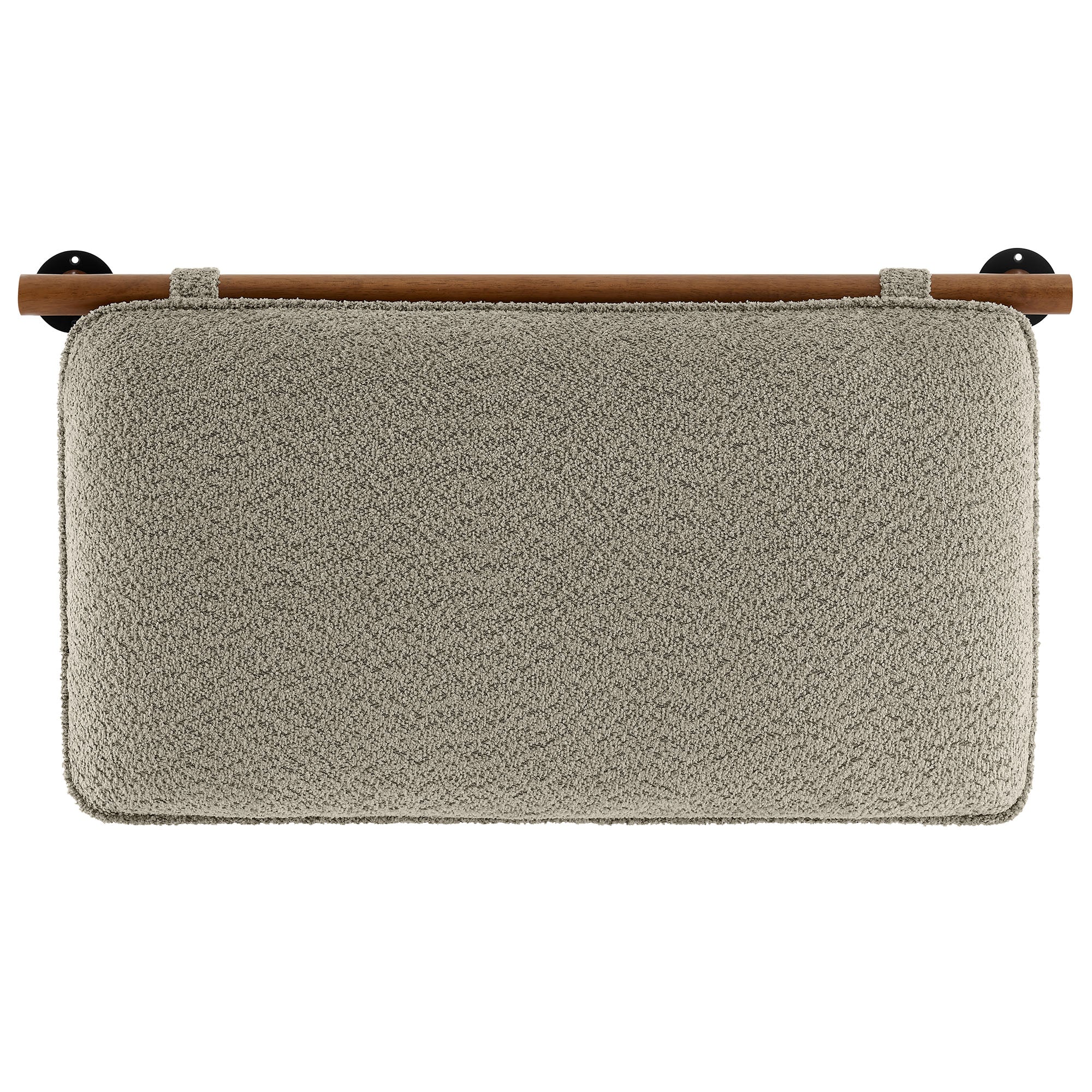 Anela Wall-Mounted Chenille Upholstered Twin Headboard by Modway - Image 18
